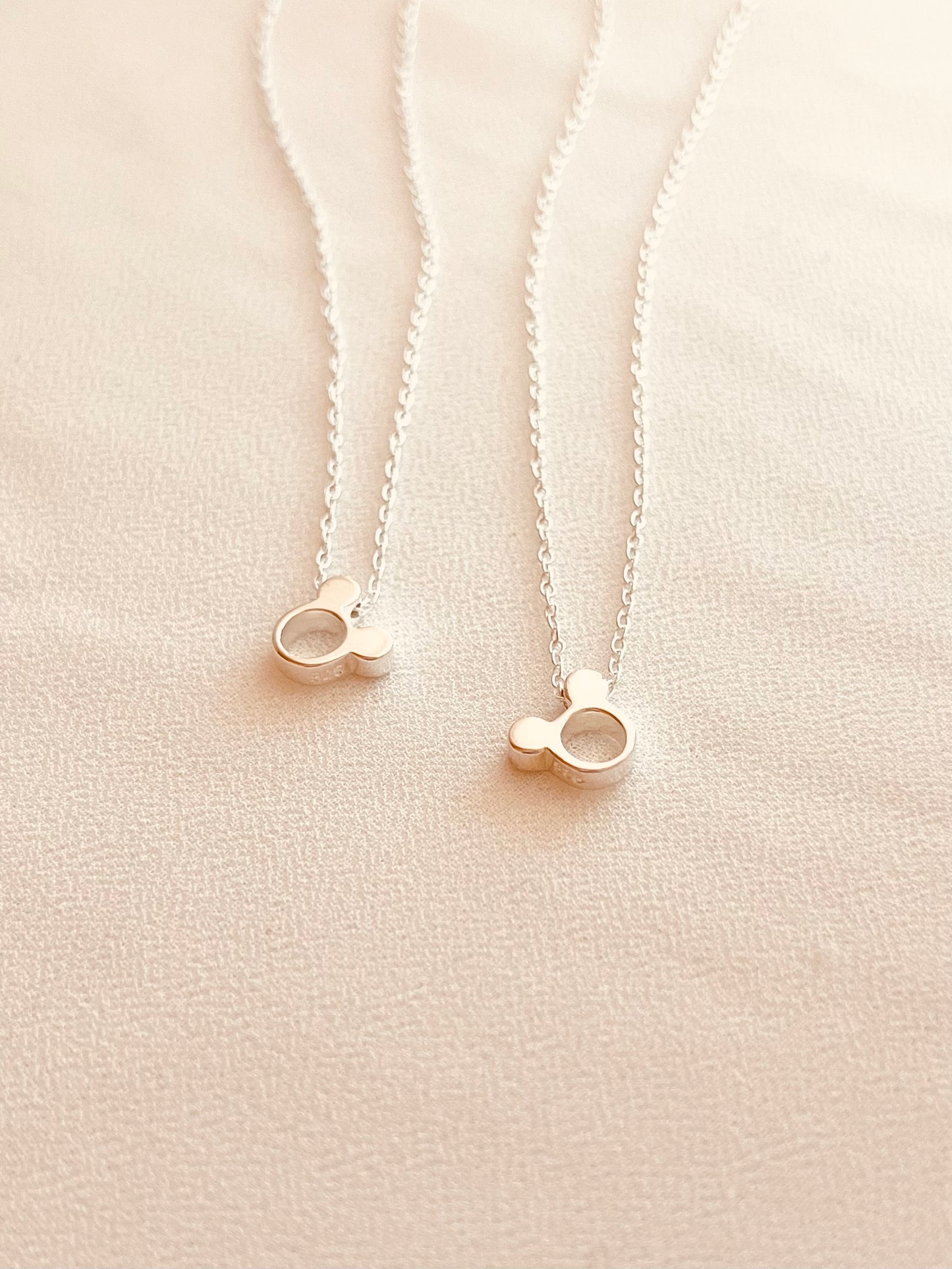 Tiny Mouse Inspired Necklace