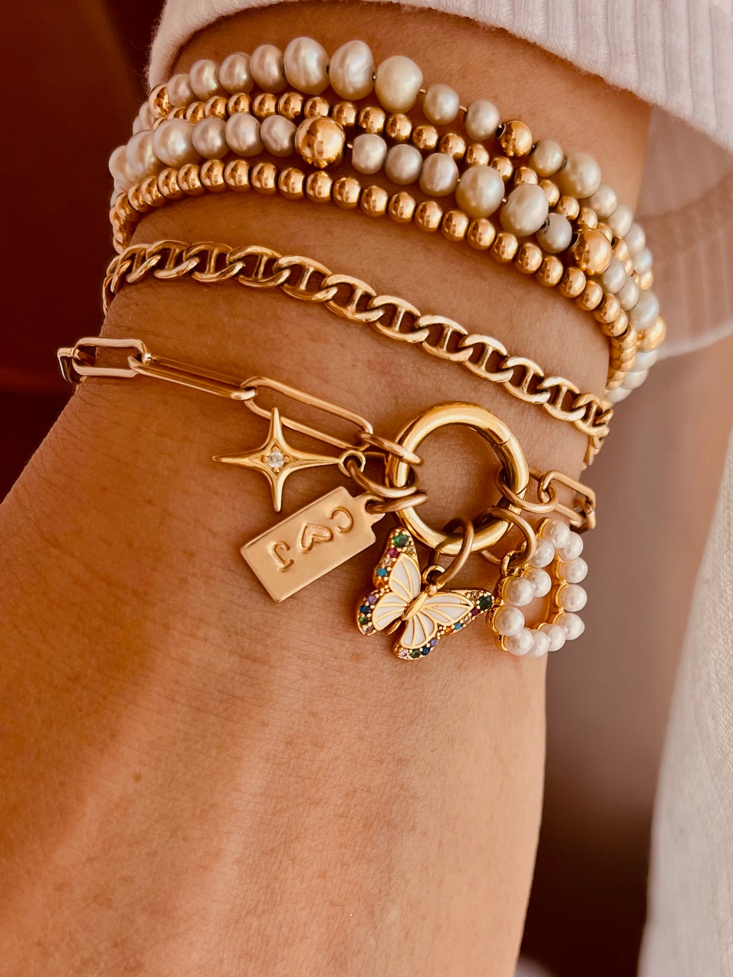 Mix And Match, Chunky Paperclip Chain Carabiner Clasp Bracelet, Custom Bracelet, Charm Bracelet, Christmas Gifts, Birthday Gift Ideas, Gift For Her, Valentines Gift Ideas, Mothers Gift Best Friends Jewelry, Friendship Jewelry, Mothers Gift, Wife Gift Ideas, Birthday Gifts for Daughter, Christmas Gifts, thanksgiving gifts, holidays Gifts