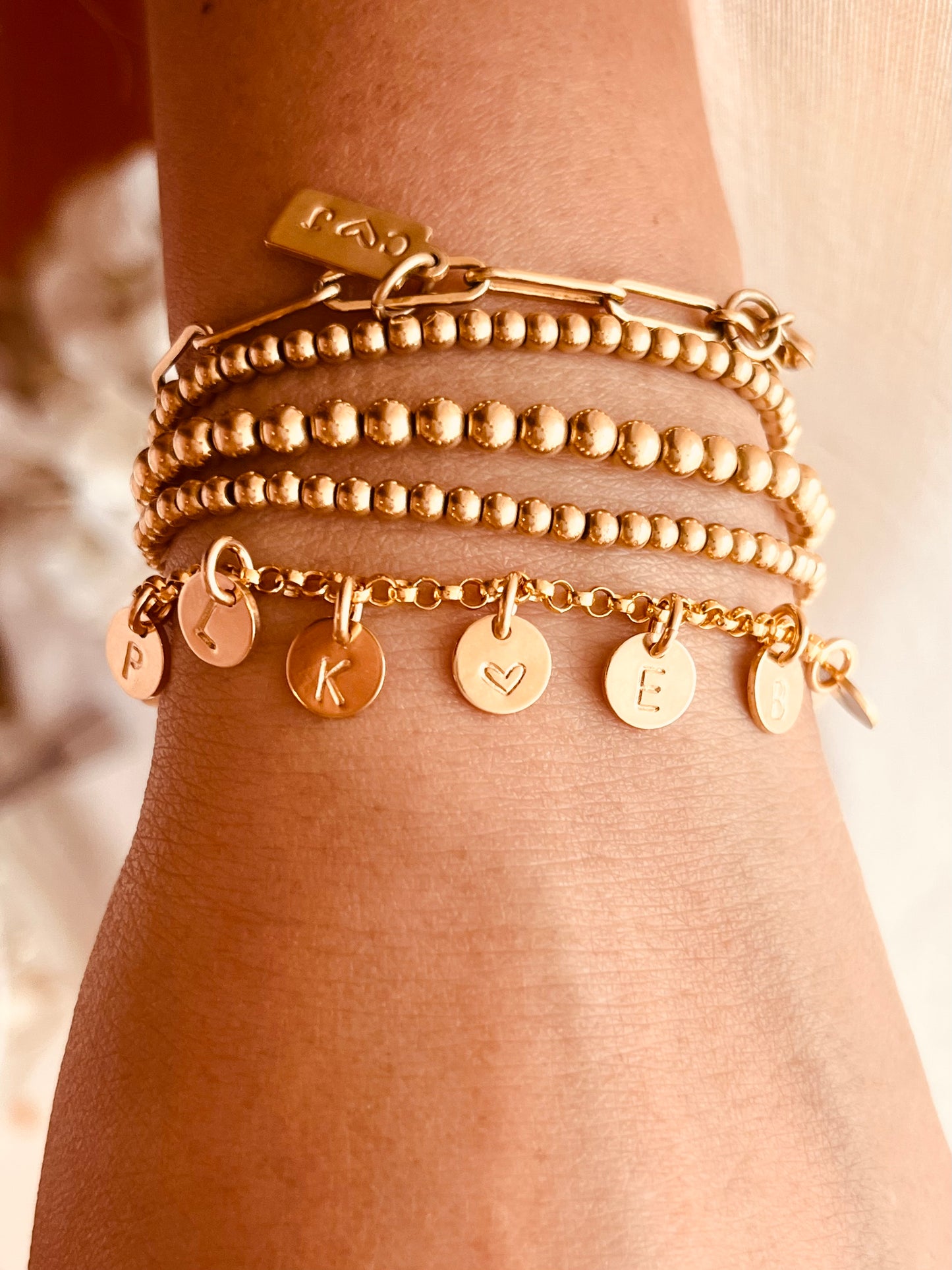 Initial Bracelet, 14K Gold Filled Mini Disc Bracelet, Custom initial Bracelet, Personalized Gifts For Her, Custom Jewelry, Grandma Bracelet, Minimalist,
Chain and Link, Monogram and Name, Custom Jewelry, Personalized Gifts, Children Initials Jewelry, Gift For Her, Holiday Gift Ideas, Chain Bracelet, Link Bracelet, Stack bracelets, Gold filled bracelets, Gold Chain Bracelet, Chain and Link, Minimalist Jewelry, Christmas Gift Ideas,