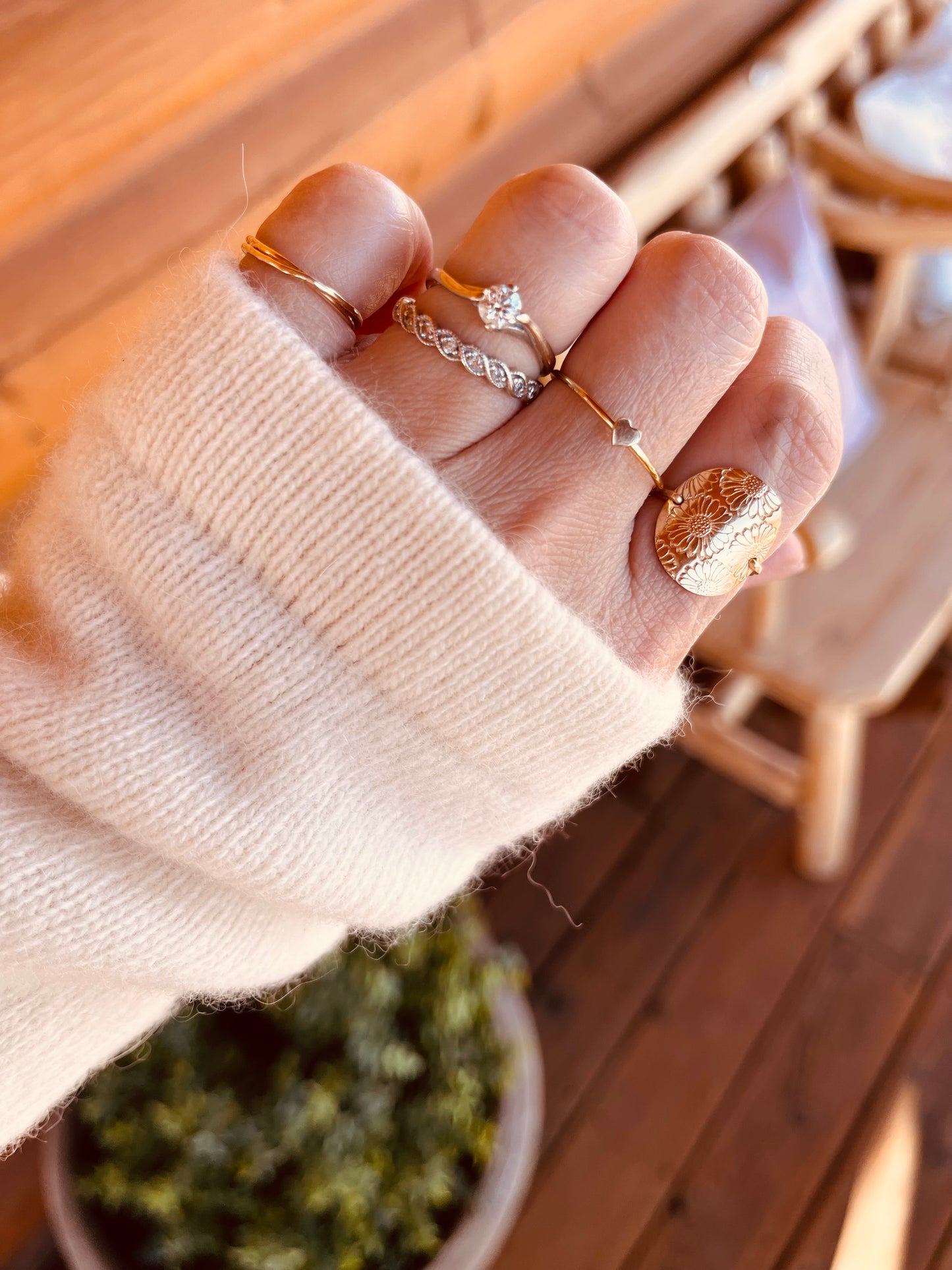 Tiny Heart Stacking Ring, Mini Heart Band, Heart Stacking Ring, Heart Ring, Minimalist, Everyday Jewelry, Ready To Ship, Wife Gift, Mother and Children, Best Friends Jewelry, Friendship necklaces, Valentines Gift, Inspiration Cuff, Gift For Her, Gift For Mom, valentines gifts, Birthday Gift, valentine day gifts