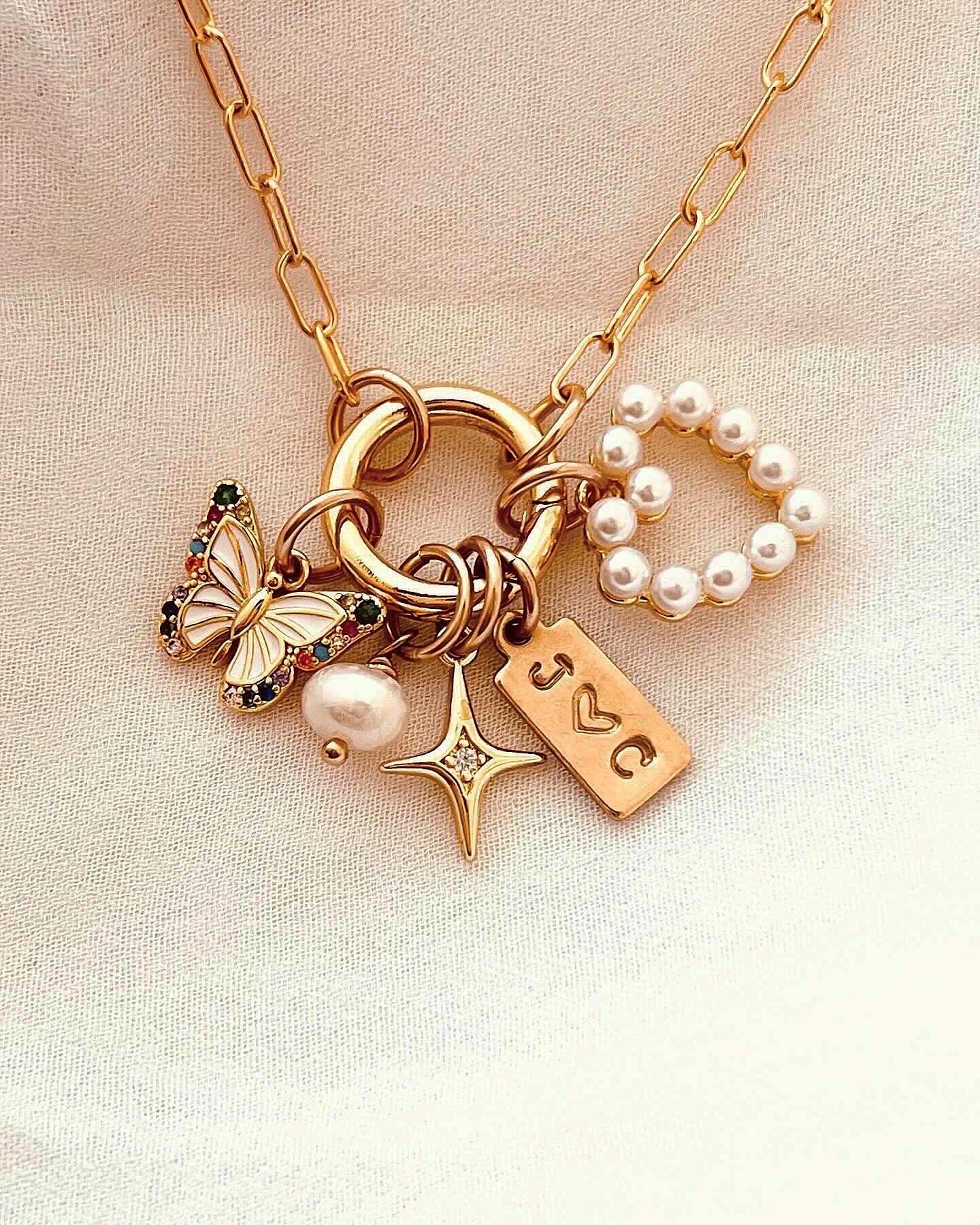 Charm Necklace, charms, Mother’s Day gifts, gifts, gift for Mother, gift for her, birthday gifts, gift for friends, gift for sister, gold filled jewelry, initial jewelry, personalized gifts, Charms, birthday gifts, holiday gifts, gift for girlfriend, Christmas gift