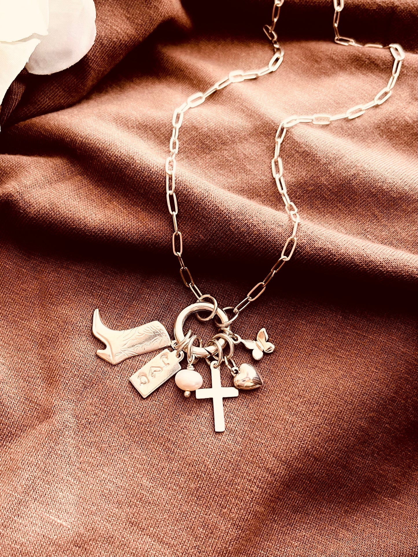 Mix and Match, Sterling Silver Chunky Paperclip Chain, Custom Bracelet, Charm Bracelet, Birthday Gift, Gift For Her, Valentine's Day Gifts, Monogram and Name, Simple and Dainty, Custom Jewelry, Personalized Gifts, Christmas Gift, holidays gift, Birthday Gifts, Christmas gift, holidays gifts