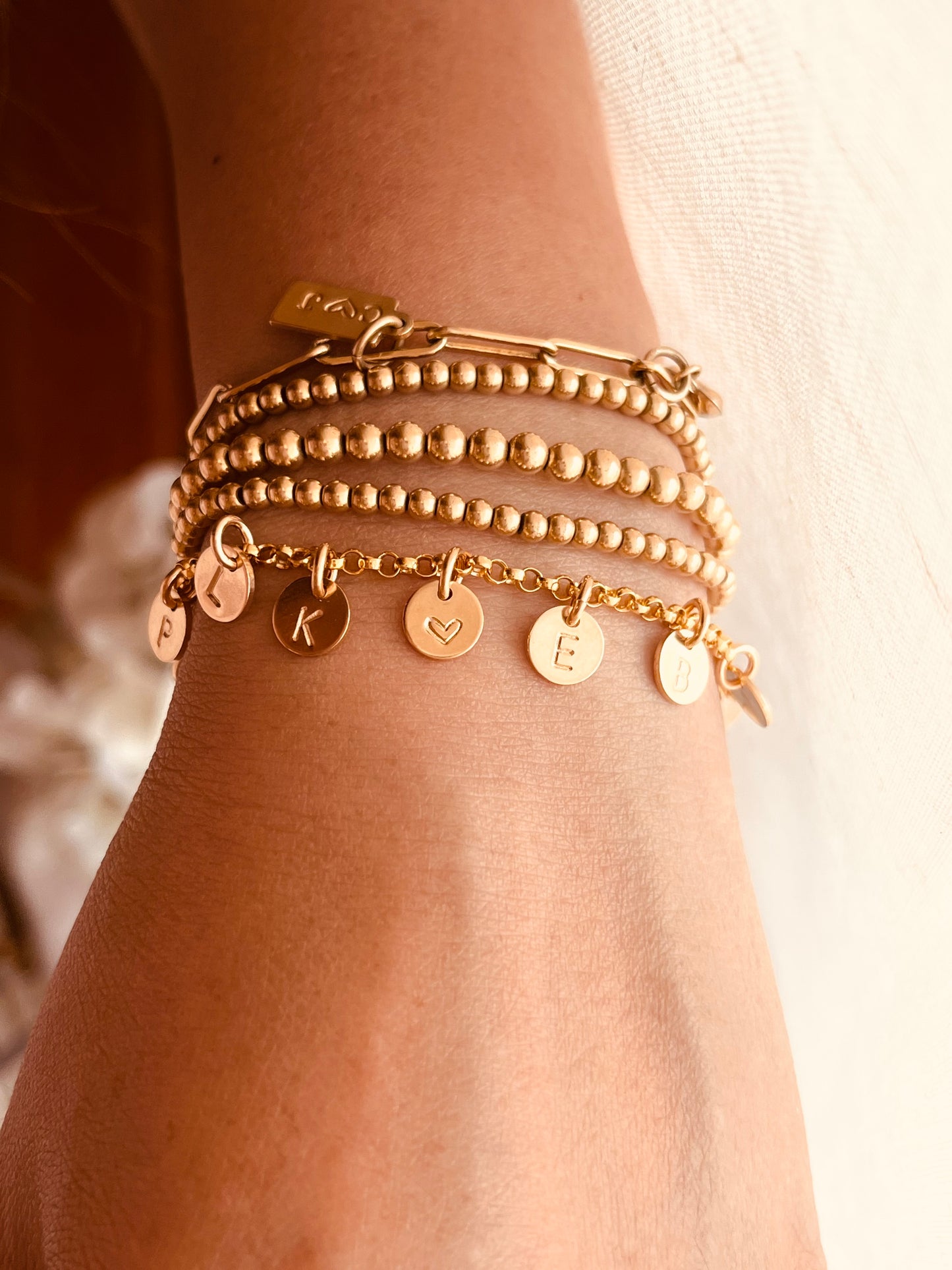 Initial Bracelet, 14K Gold Filled Mini Disc Bracelet, Custom initial Bracelet, Personalized Gifts For Her, Custom Jewelry, Grandma Bracelet, Minimalist,
Chain and Link, Monogram and Name, Custom Jewelry, Personalized Gifts, Children Initials Jewelry, Gift For Her, Holiday Gift Ideas, Chain Bracelet, Link Bracelet, Stack bracelets, Gold filled bracelets, Gold Chain Bracelet, Chain and Link, Minimalist Jewelry, Christmas Gift Ideas