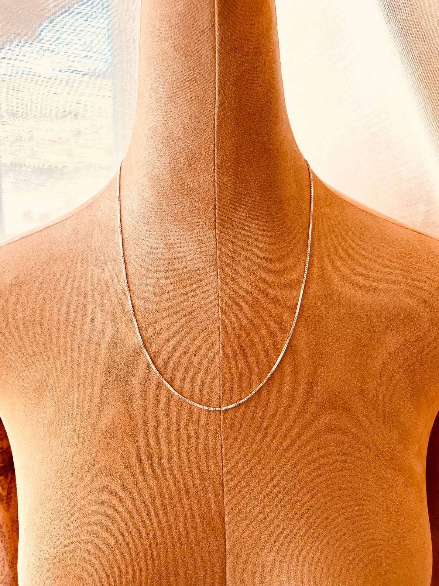 Box necklace, box chain, men jewelry, men necklace, sterling box necklace, long chain, gift for her, gift for him, birthday gifts, holiday gifts, Christmas present, thanksgiving gifts , Sterling silver Box Necklace,