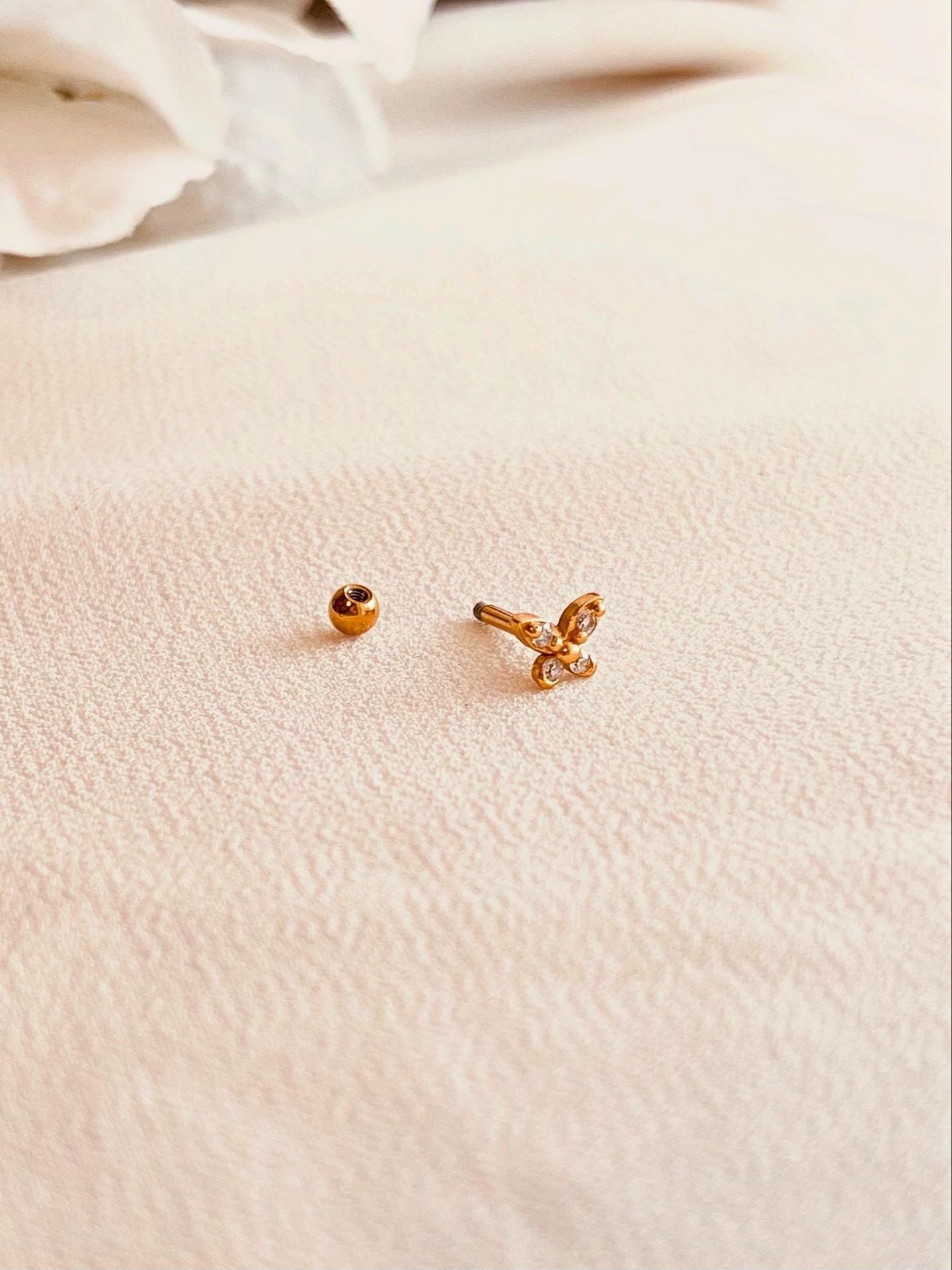 Butterfly Stud Earring