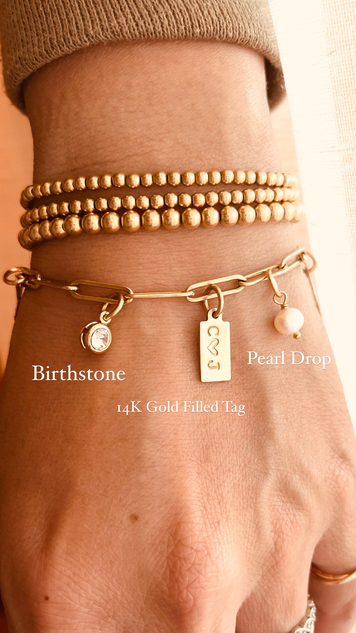 Stories Charm Bracelet - GOLD, 14k gold filled jewelry, everyday jewelry, charms, charm bracelet, Mix and Match Collection, Monogram and Name, Custom Jewelry, Personalized Gifts, Chain Bracelet, Link Bracelet, Everyday Jewelry, Minimalist Jewelry,
Coco Wagner Design, Gift For Her, Holiday Gift Ideas, Chain Bracelet, Link Bracelet, Stack bracelets, Gold filled bracelets, Gold Chain Bracelet, Chain and Link, Minimalist, BUILD YOUR COLLECTION, Chain and Link, Mothers Day, Holiday Gift Ide