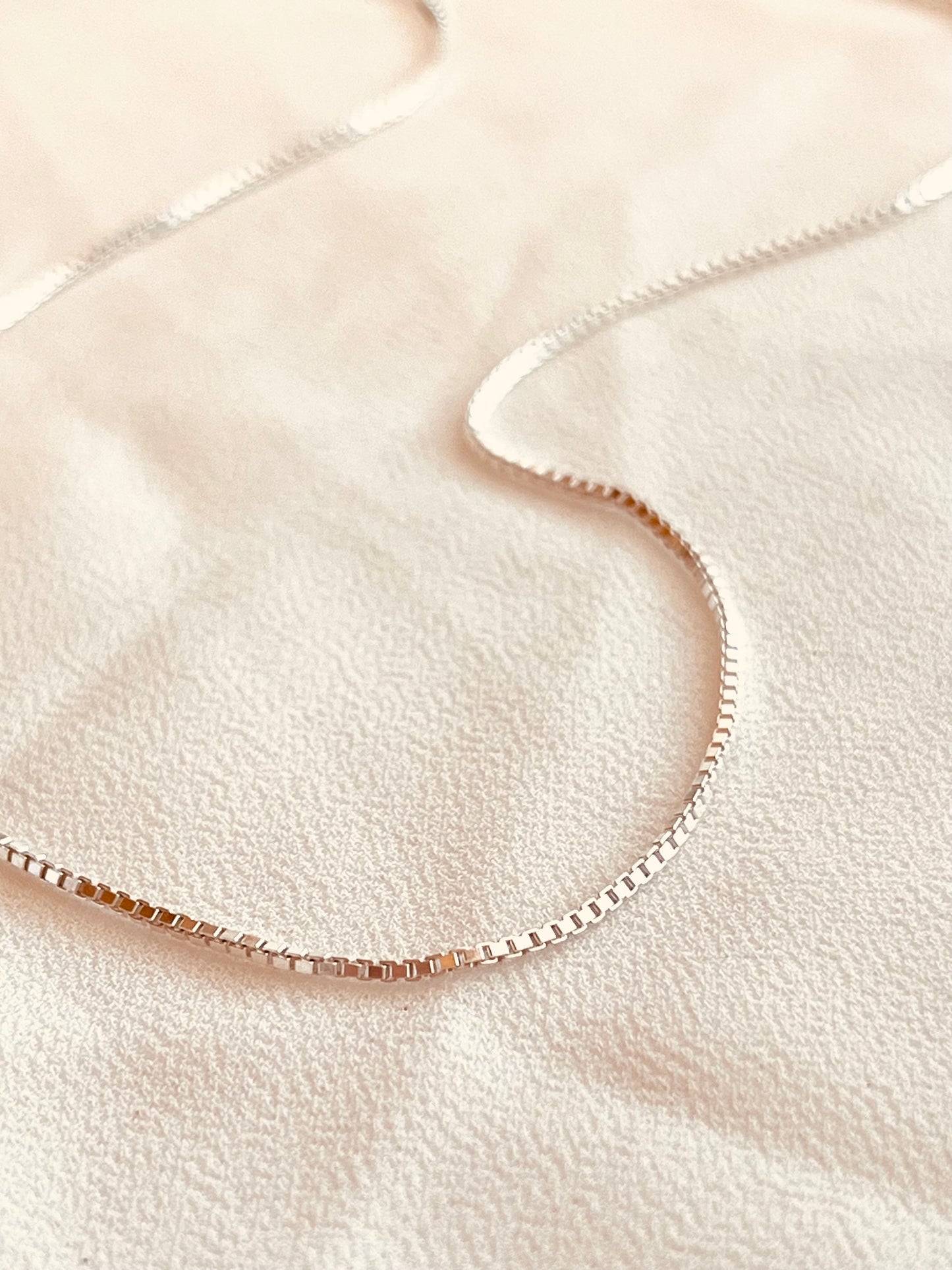 Box necklace, box chain, men jewelry, men necklace, sterling box necklace, long chain, gift for her, gift for him, birthday gifts, holiday gifts, Christmas present, thanksgiving gifts