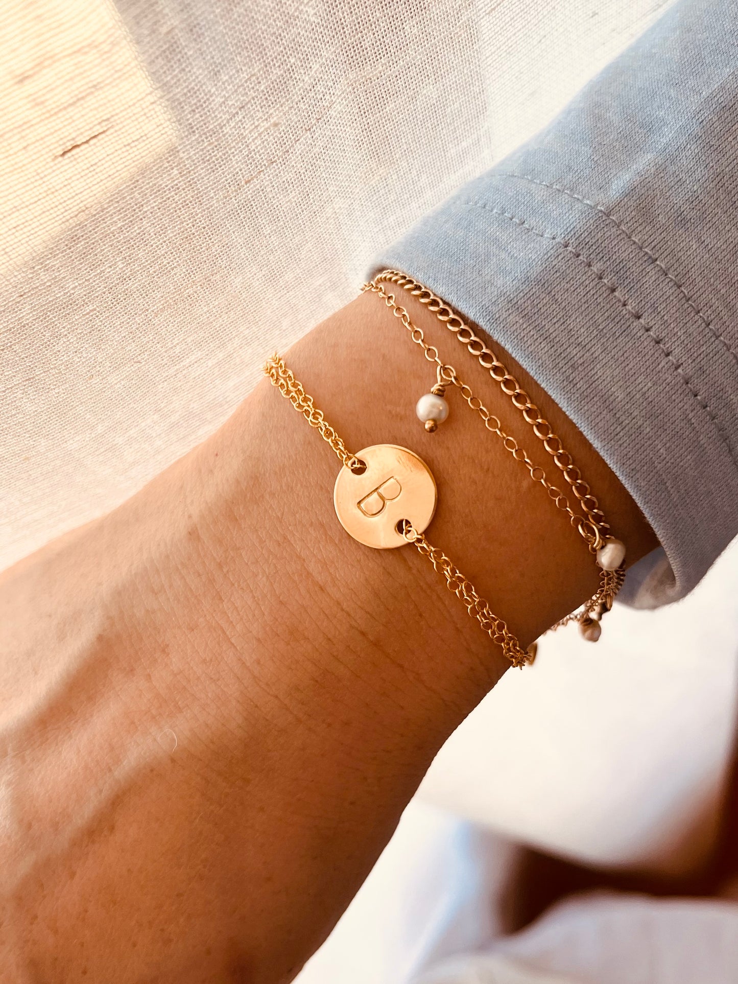 Custom Initial Bracelet
