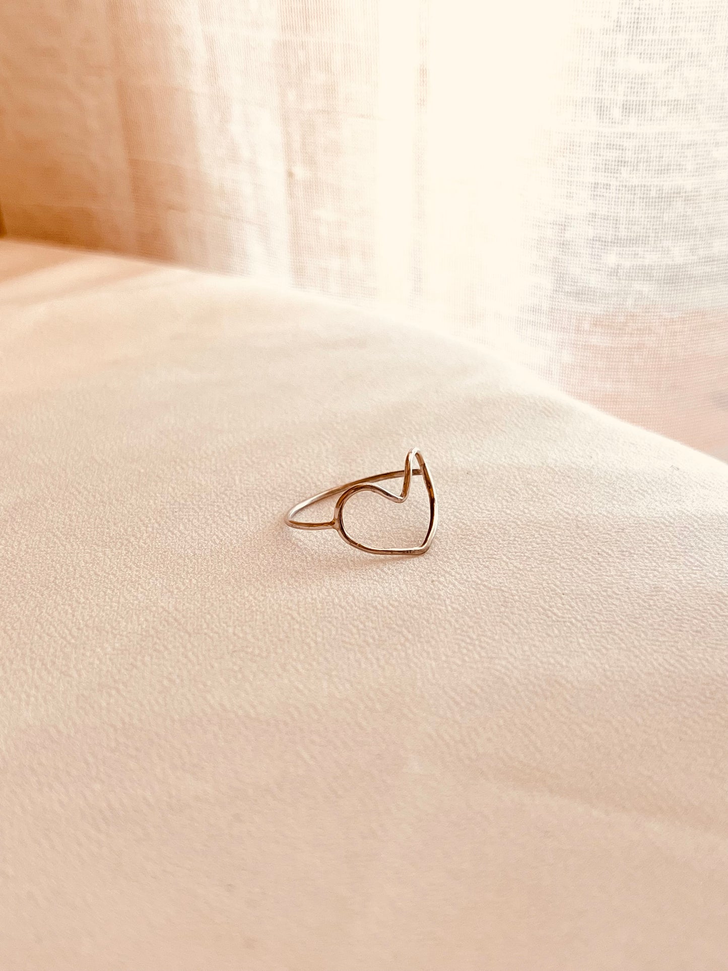 Heart Ring, Heart Jewelry, Open Heart Ring, Statement Rings, Stacking Rings, Stackable Rings, Dainty Rings, Delicate Rings, Personalized Rings, Stackable Rings, Statement Rings, Minimalist, Mothers Day Gift, Valentines Gifts, Best Friends gifts, Friendship Jewelry, Mothers Gift, Wife Gift Ideas, Gift For Girlfriend, gift for sisters, gift for daughters