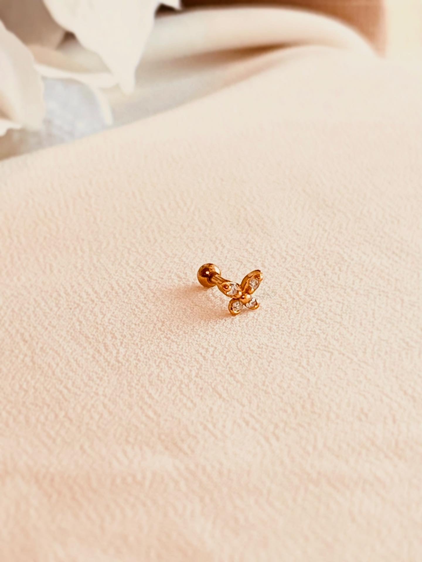 Butterfly Stud Earring