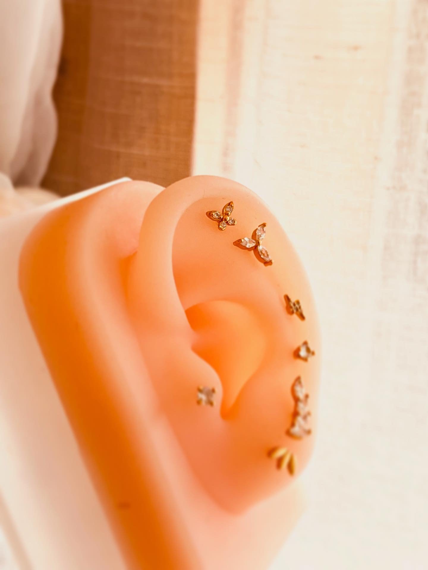 Butterfly Stud Earring