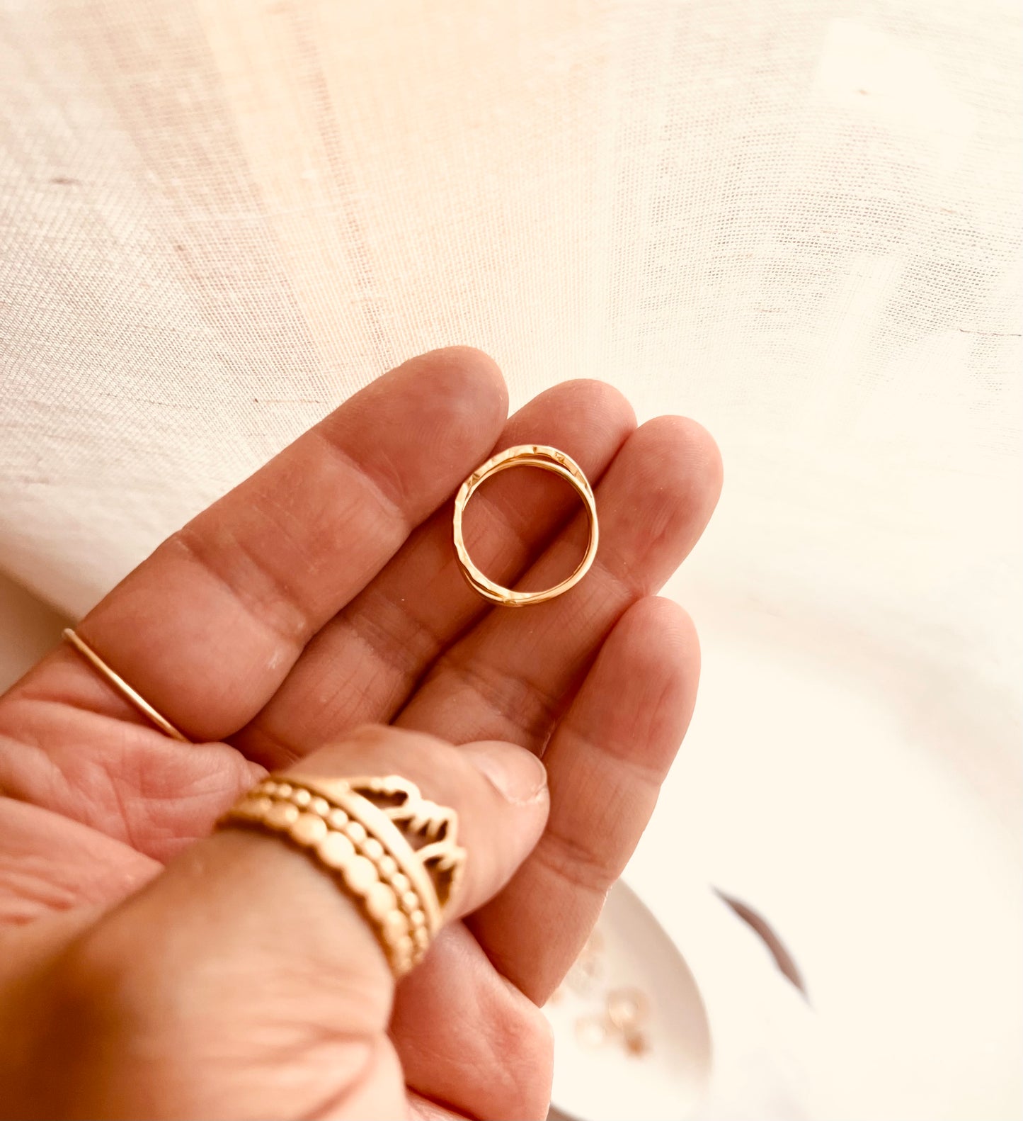 Pinky Ring, gifts, band ring, ring, 14k gold filled ring, handmade jewelry, gift for her, dainty ring, everyday jewelry, gold filled rings, gift ideas