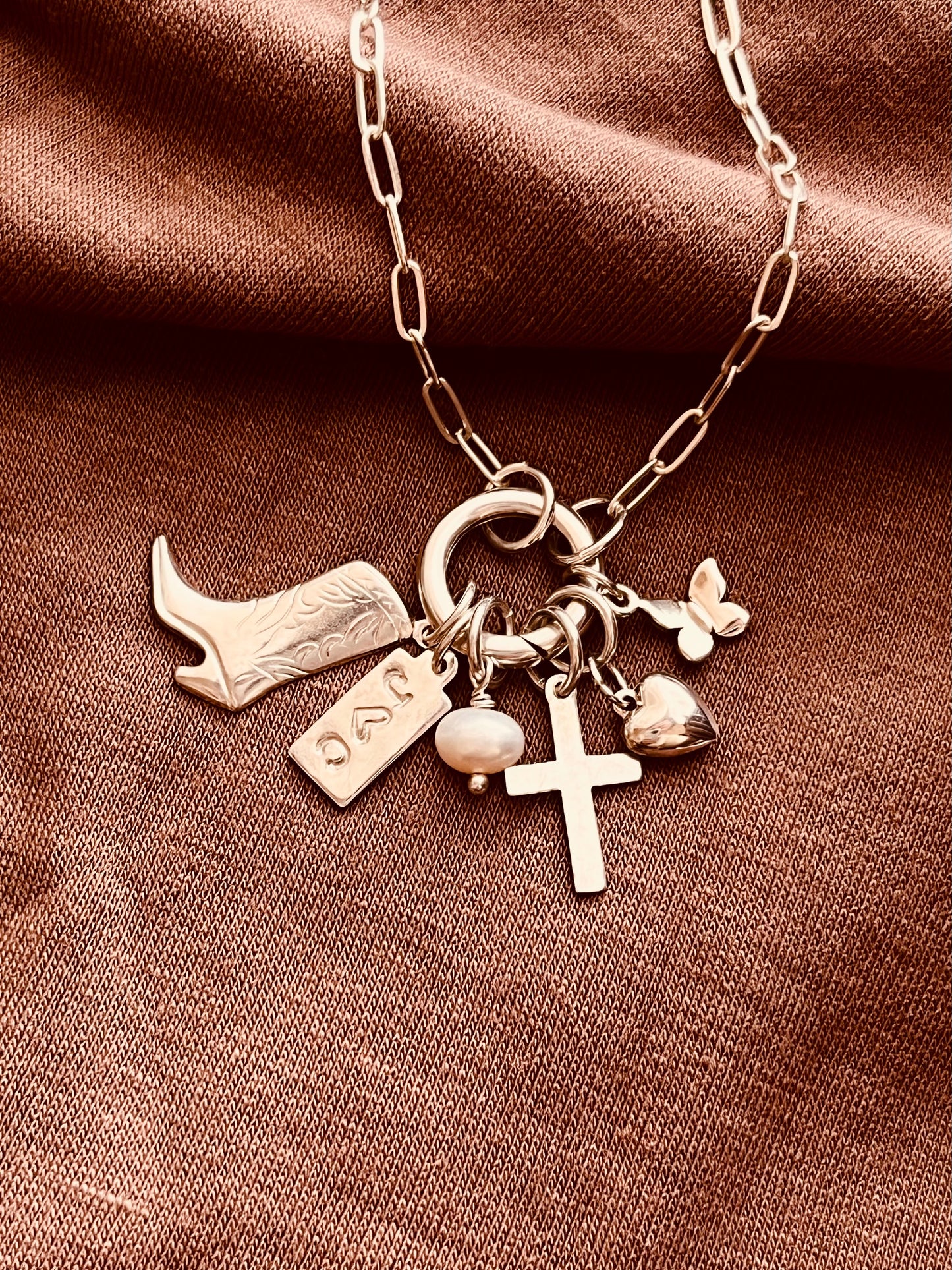 Mix and Match, Sterling Silver Chunky Paperclip Chain, Custom Bracelet, Charm Bracelet, Birthday Gift, Gift For Her, Valentine's Day Gifts, Monogram and Name, Simple and Dainty, Custom Jewelry, Personalized Gifts, Christmas Gift, holidays gift, Birthday Gifts, Christmas gift, holidays gifts