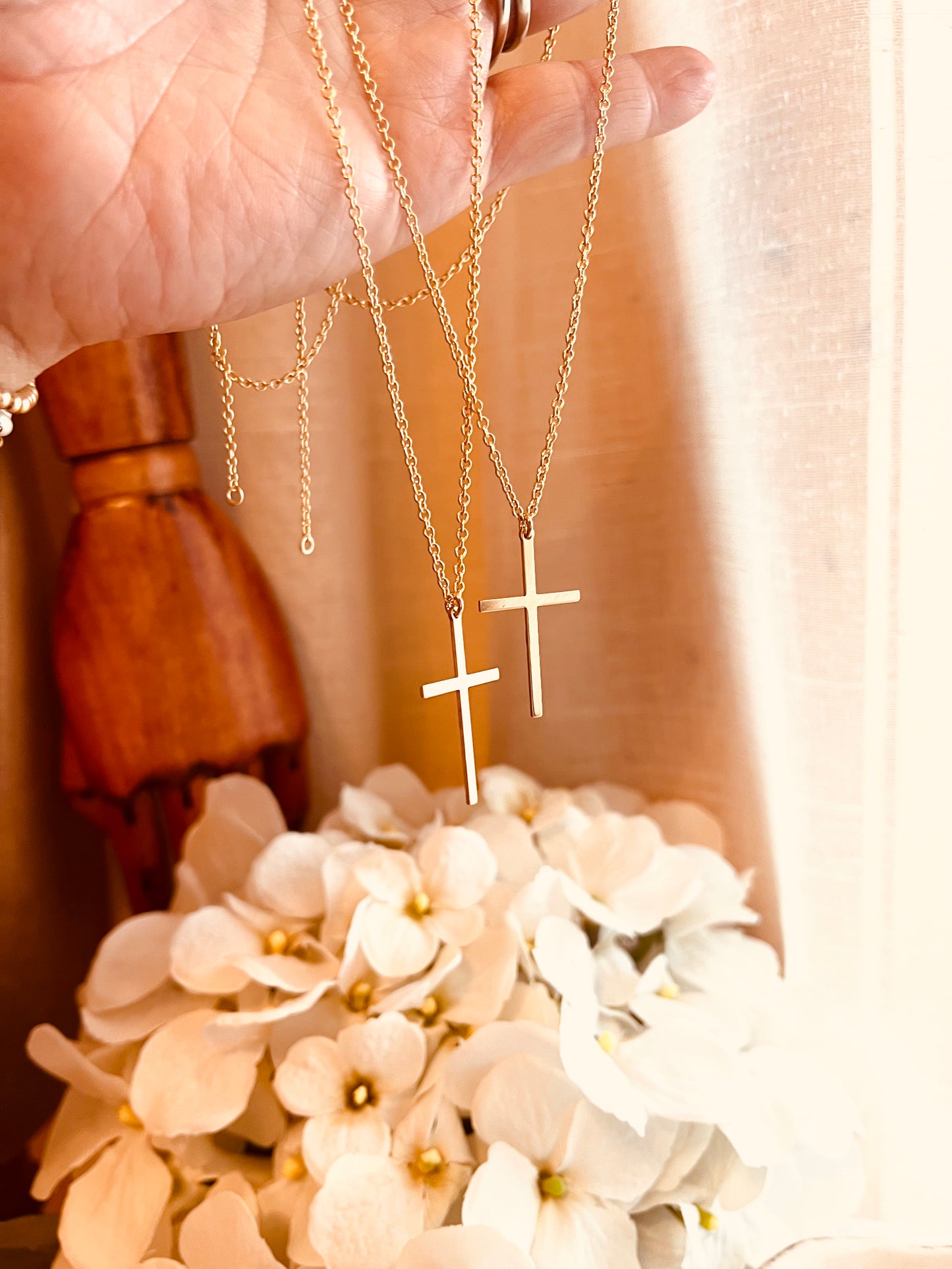 14K Gold Cross Necklace, Cross Necklace, Religious Jewelry, Religious Gift, Simple Cross Necklace, Long Layering Necklace, Gift For Her, Birthday Present, Gift for Mother, gifts, Christmas Gift, thanksgiving gifts, gifts, large cross, cross jewelry, dainty jewelry, minimum jewelry , Christmas gifts, thanksgiving gifts, holidays gifts