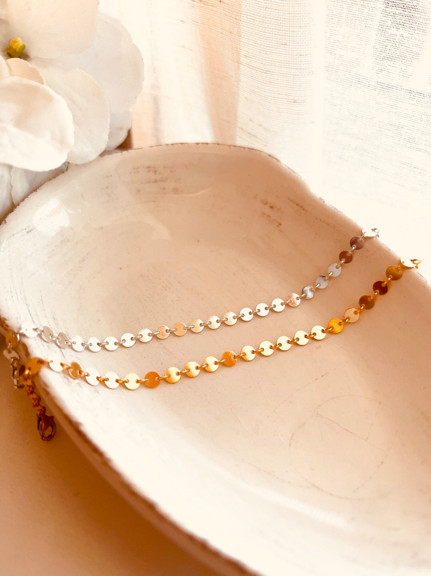 Coin Bracelet, Mother’s gift ideas, Coin Link Bracelet, 14k gold filled jewelry, everyday jewelry, disc bracelet, bracelet stacking, stacking bracelets, gifts, gift for her, Christmas gifts, thanksgiving gifts, birthday present, gold bracelets, gift ideas, handmade jewelry