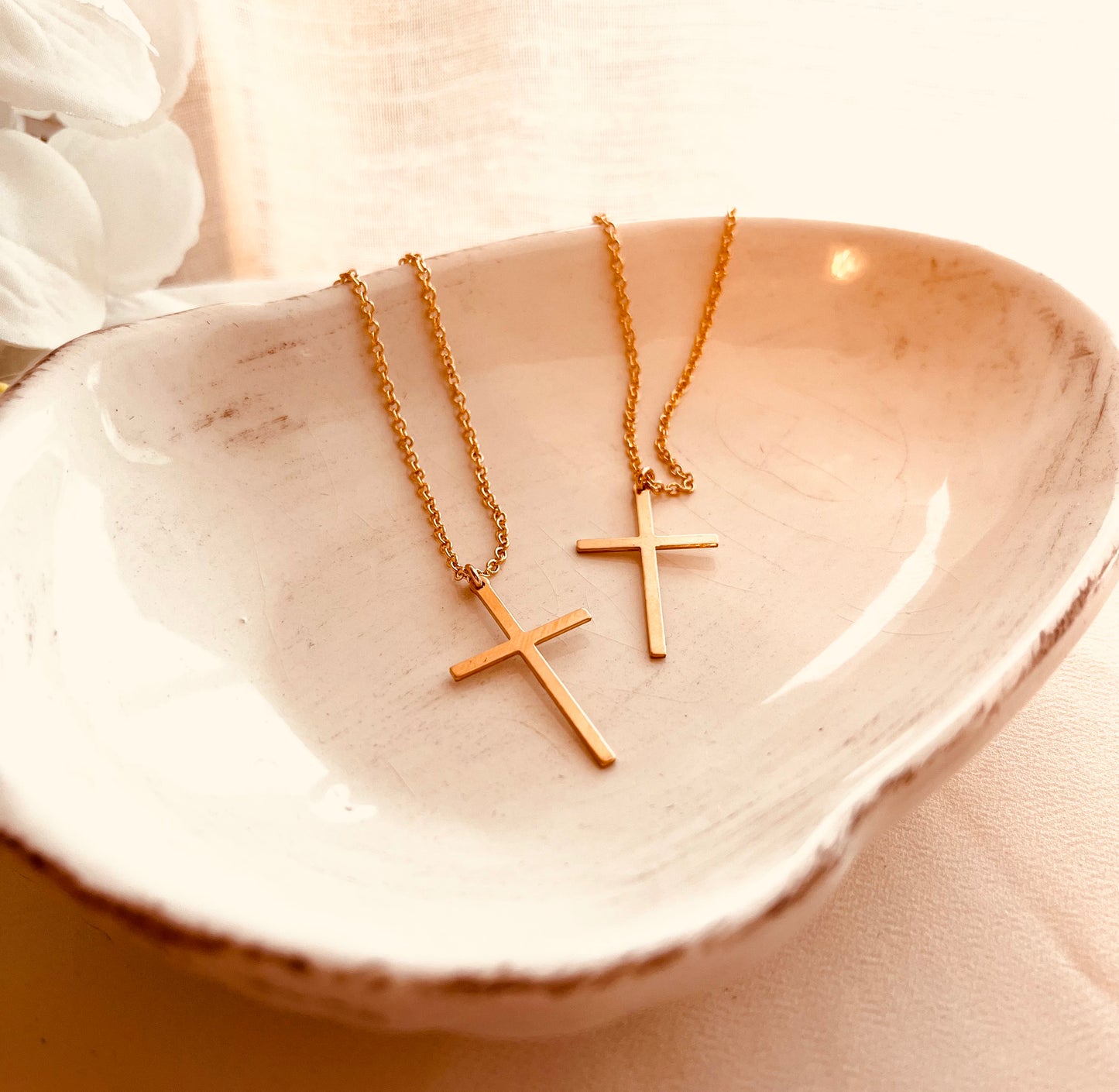 14K Gold Cross Necklace, Cross Necklace, Religious Jewelry, Religious Gift, Simple Cross Necklace, Long Layering Necklace, Gift For Her, Birthday Present, Gift for Mother, gifts, Christmas Gift, thanksgiving gifts, gifts, large cross, cross jewelry, dainty jewelry, minimum jewelry , Christmas gifts, thanksgiving gifts, holidays gifts