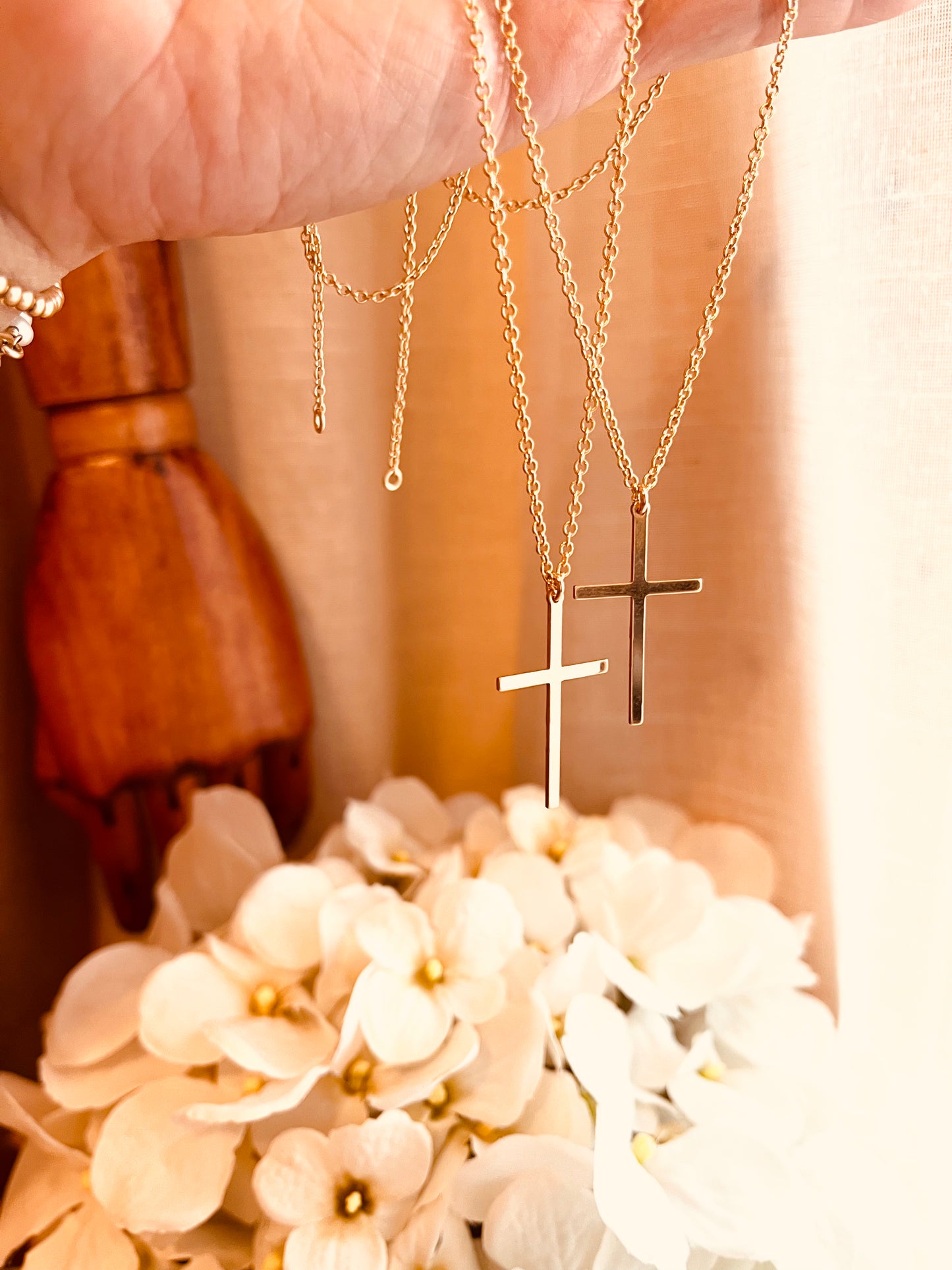 14K Gold Cross Necklace, Cross Necklace, Religious Jewelry, Religious Gift, Simple Cross Necklace, Long Layering Necklace, Gift For Her, Birthday Present, Gift for Mother, gifts, Christmas Gift, thanksgiving gifts, gifts, large cross, cross jewelry, dainty jewelry, minimum jewelry , Christmas gifts, thanksgiving gifts, holidays gifts
