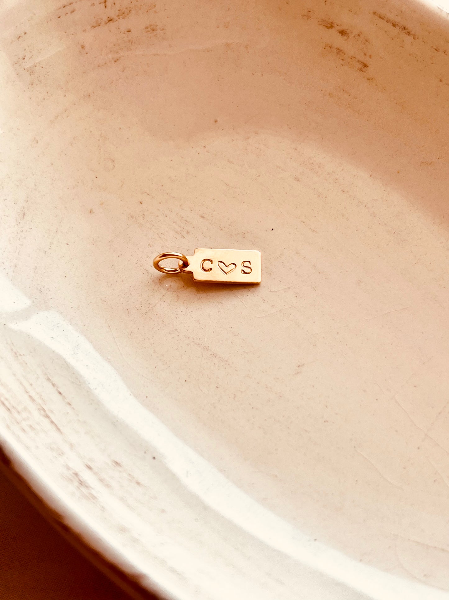 Mini Tag Charm