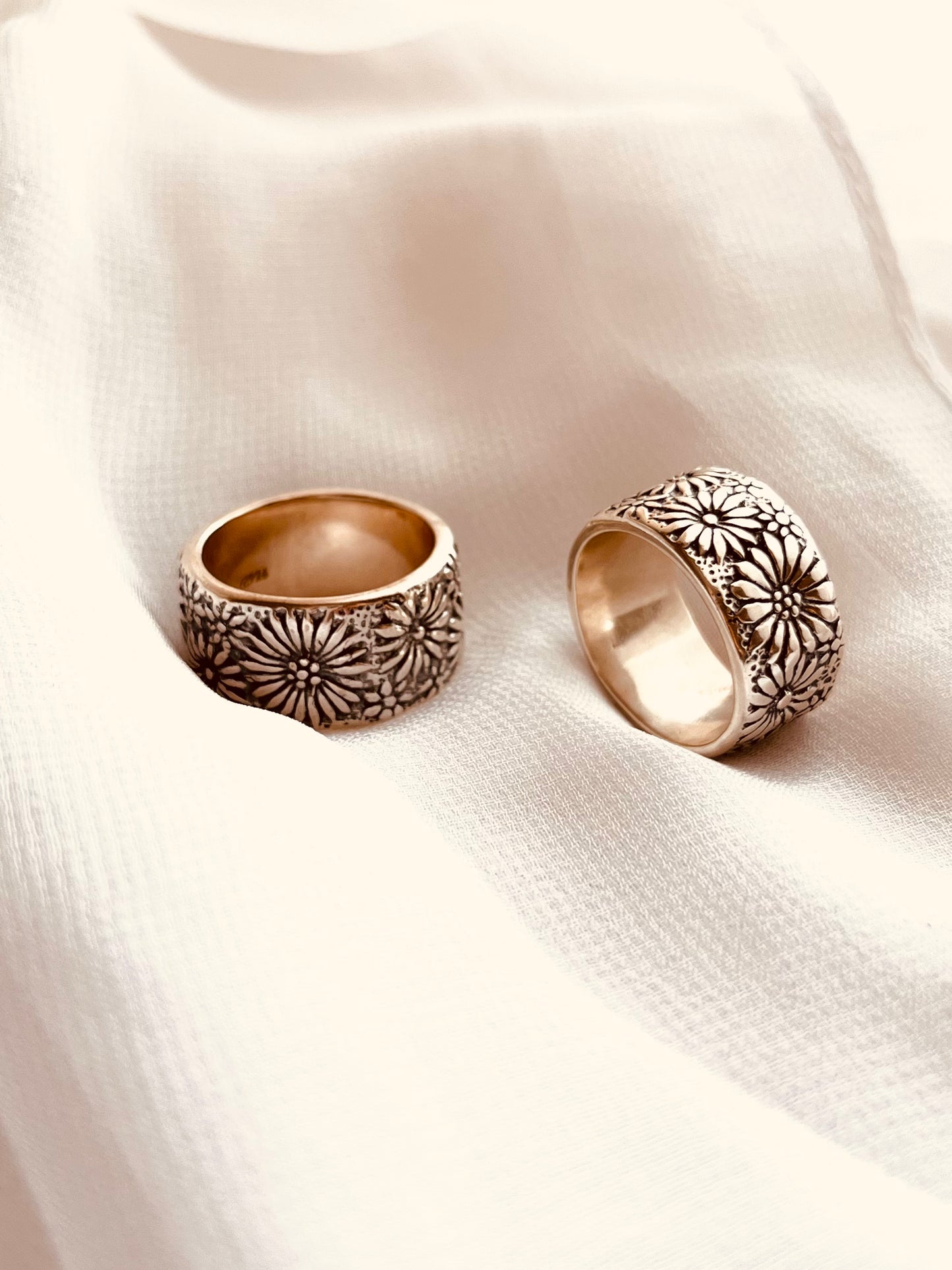 Wildflower Ring, Flowers, flowers Ring, Birthday Gift, gift for her