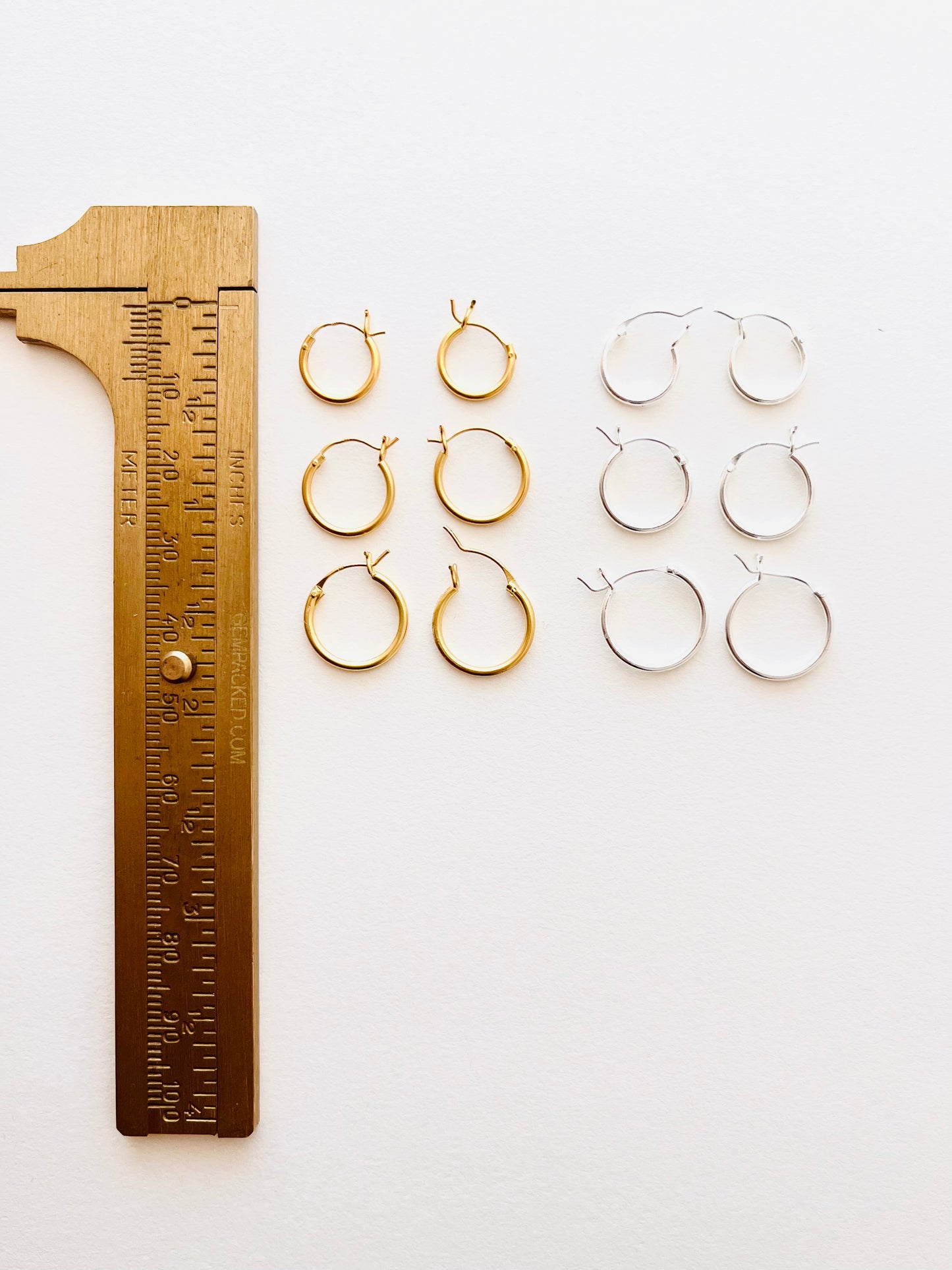 Hoop Earrings Set