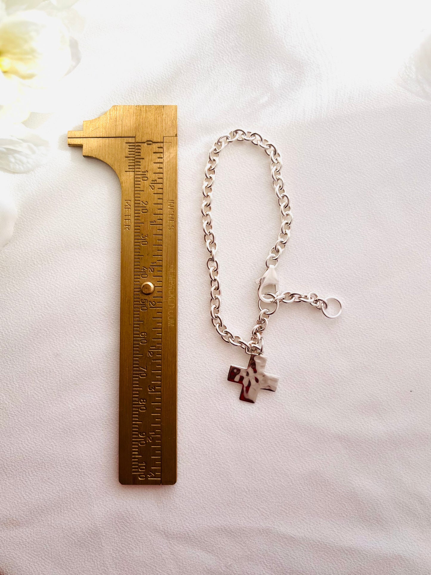 Chunky Cross Bracelet