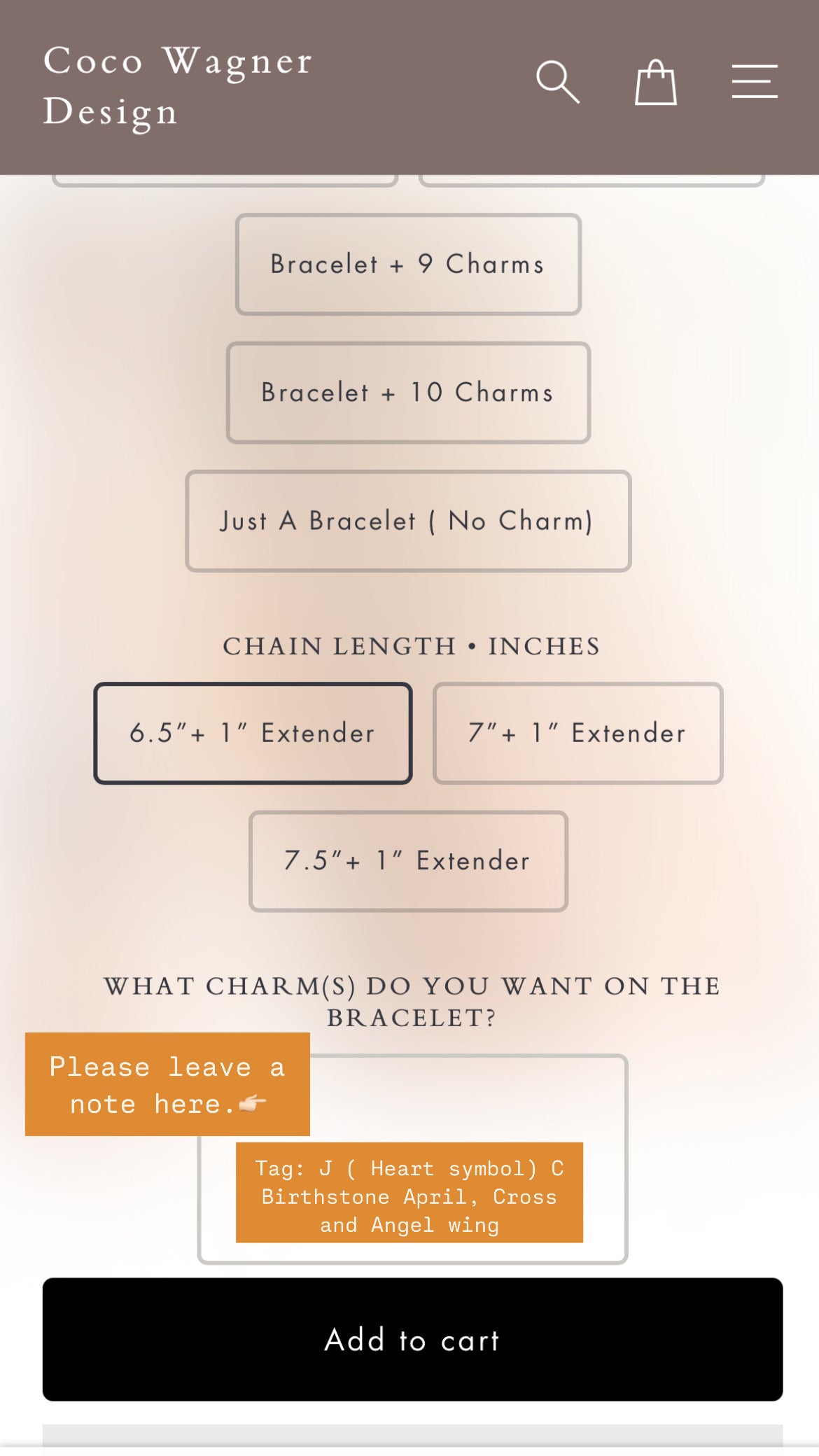 Stories Charm Bracelet - GOLD