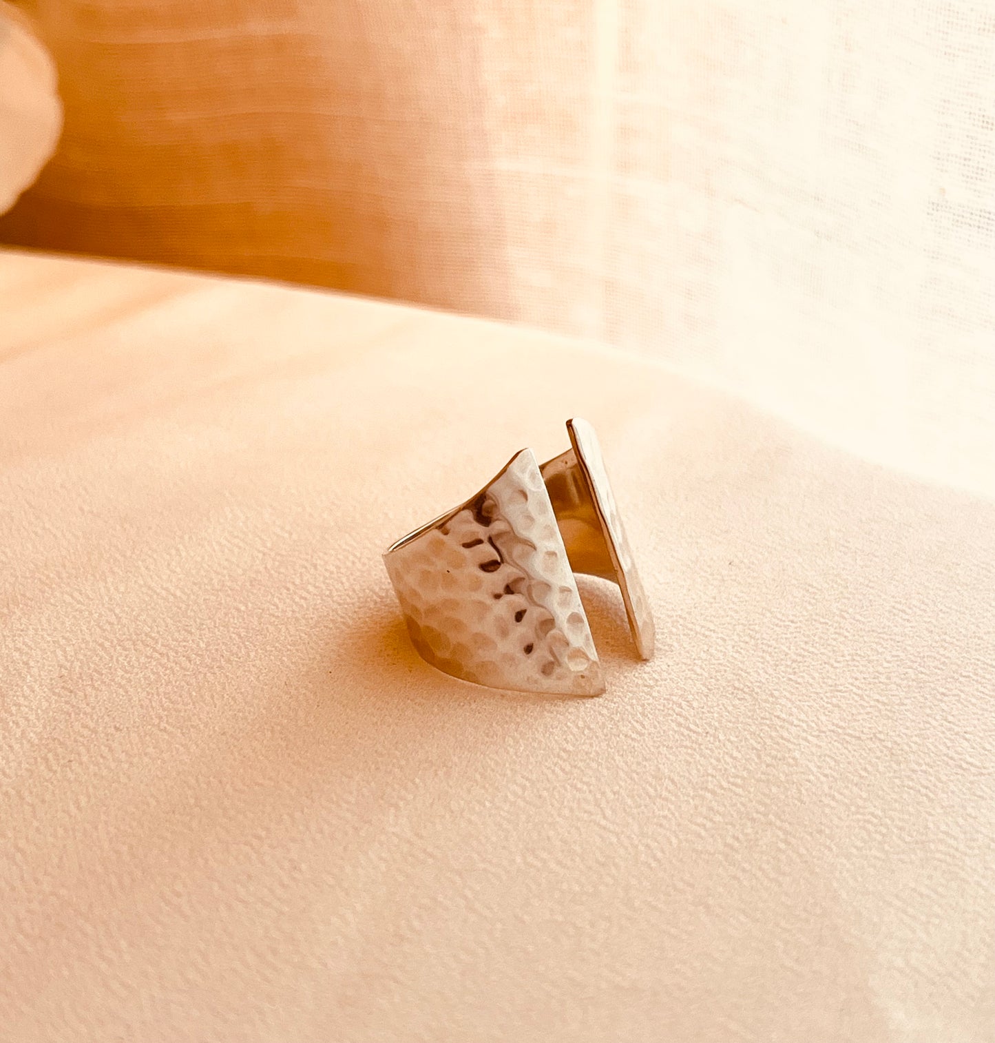 Shield Ring, Mother’s gift, gift for her, statement ring, sterling silver ring, silver ring, silver Shield Ring, gold Shield Ring, hammered ring