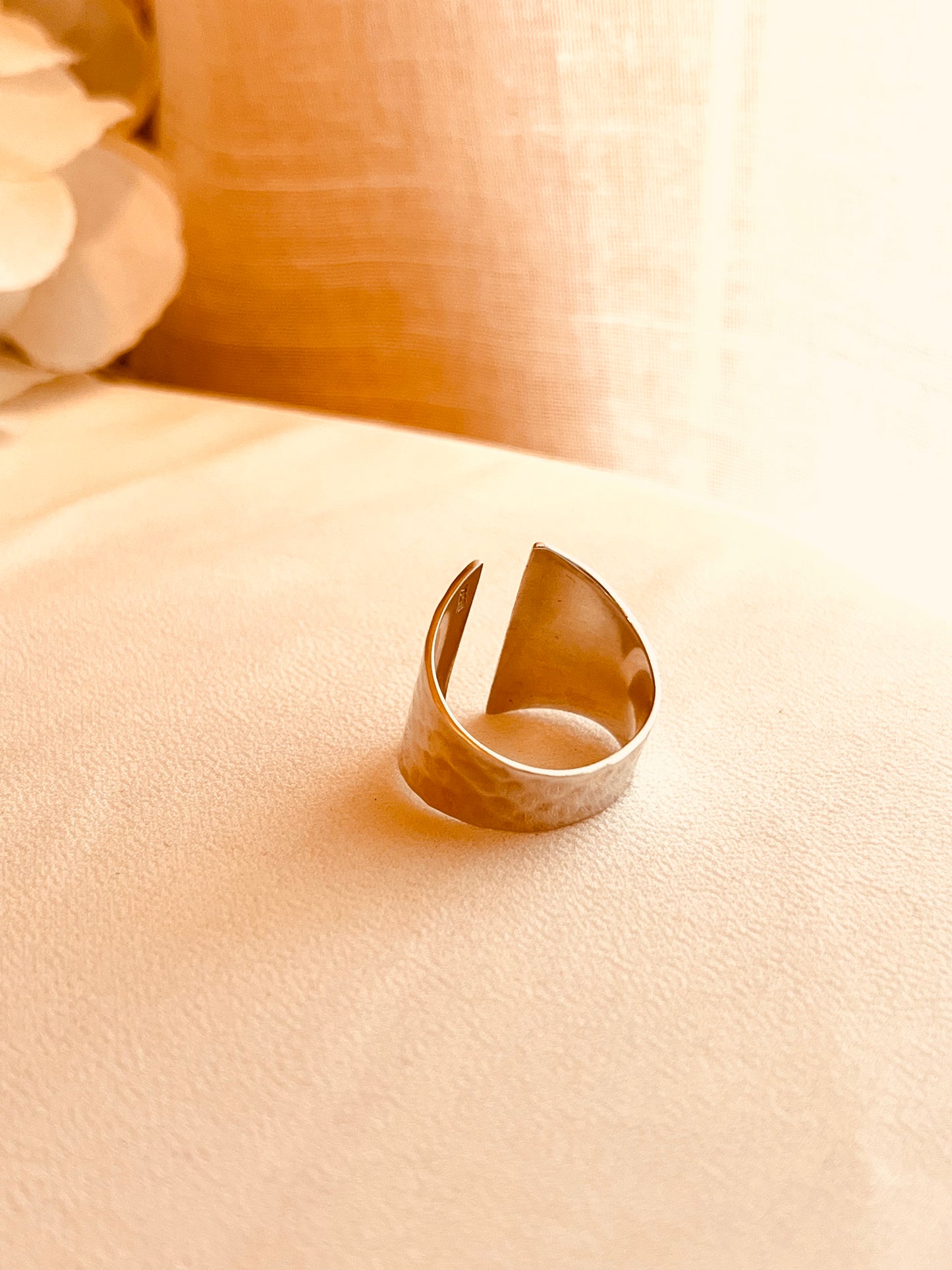 Shield Ring, Mother’s gift, gift for her, statement ring, sterling silver ring, silver ring, silver Shield Ring, gold Shield Ring, hammered ring
