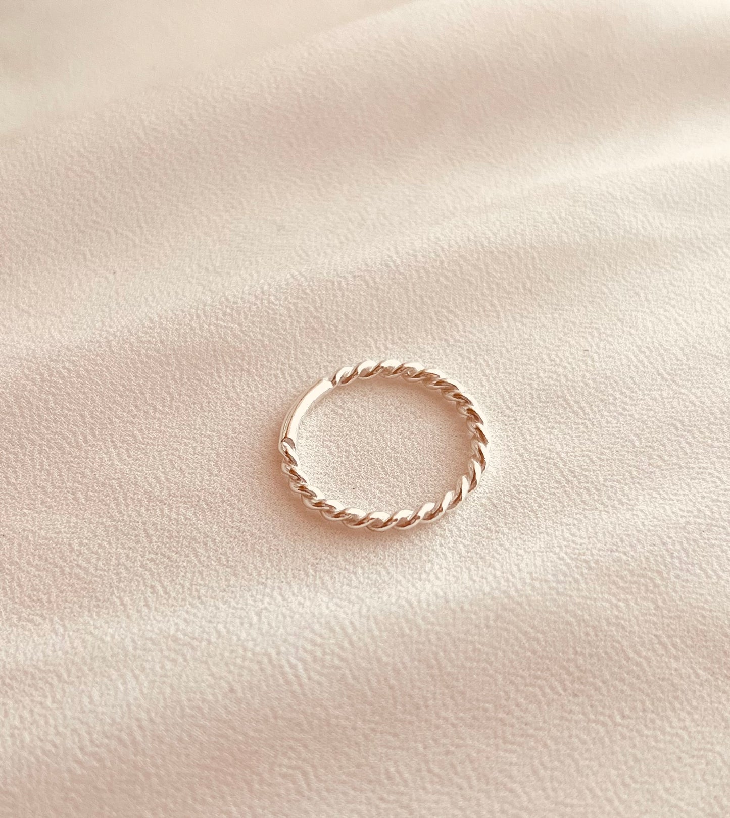 Sterling Silver Twisted Ring