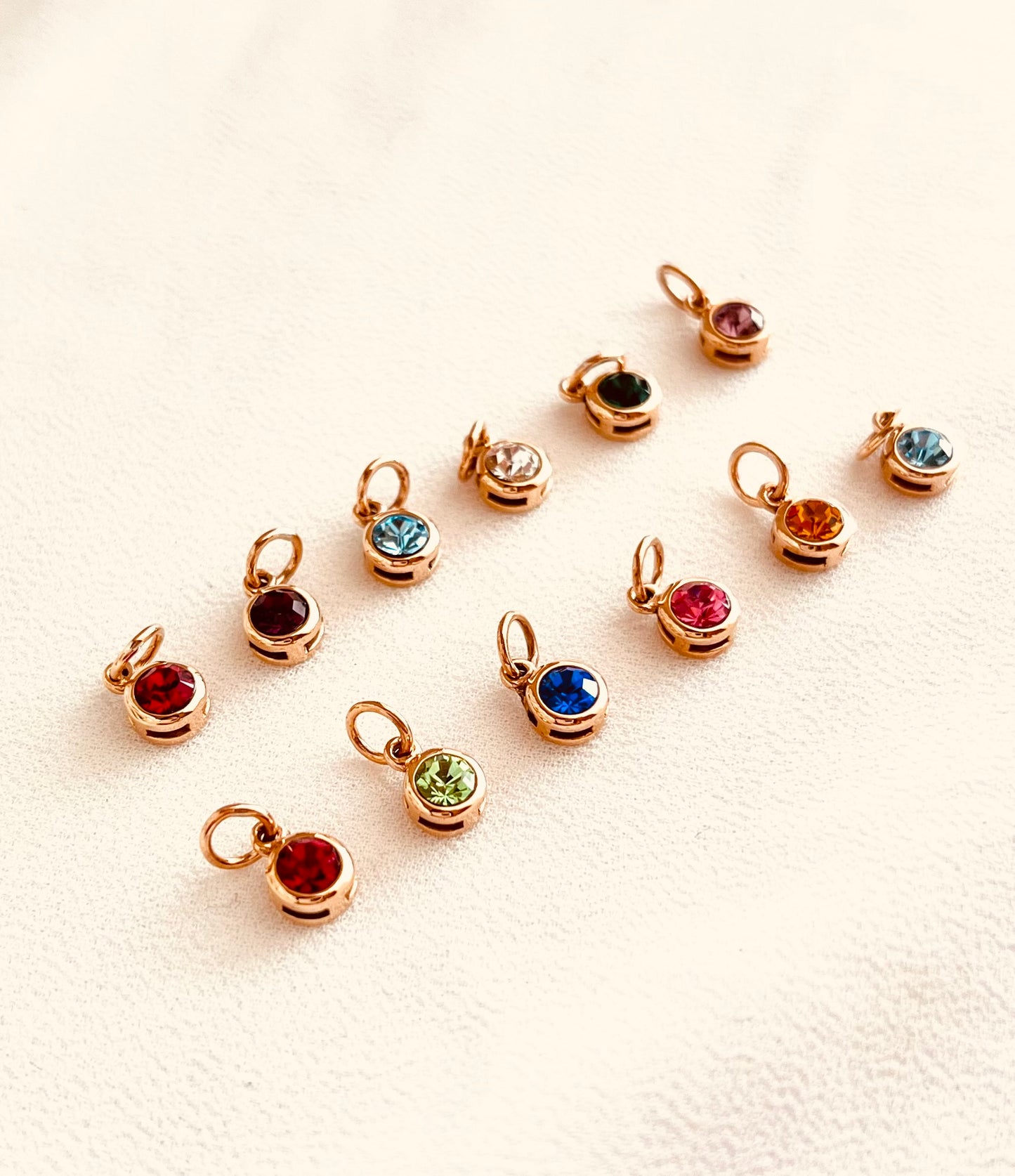 Birthstone, Birthstone charm, Birthstone jewelry, birthday Gift, Mothers day Gifts