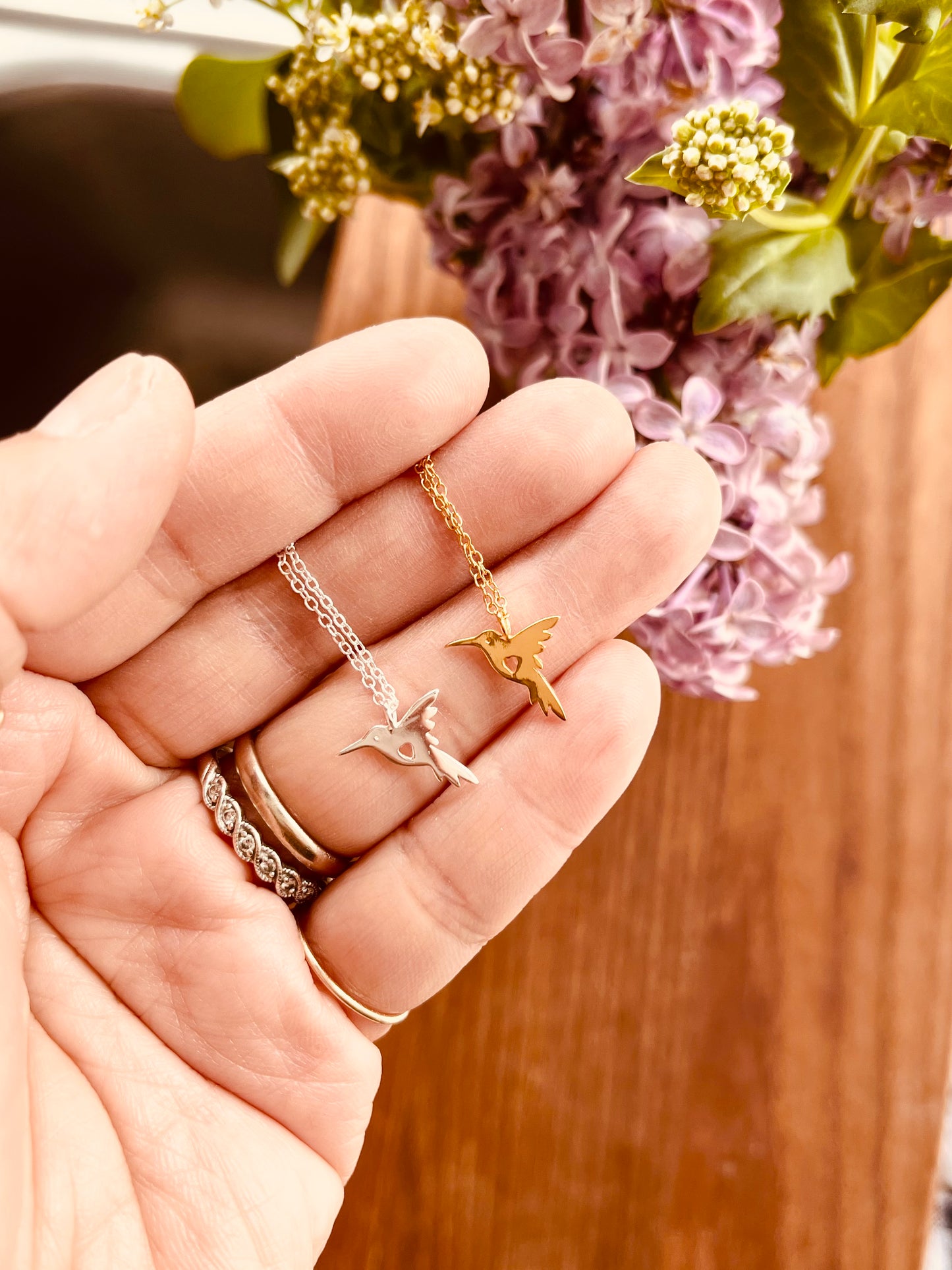 Hummingbird Necklace