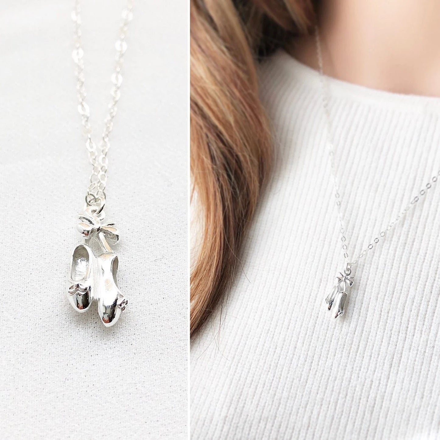 Ballet Necklace, Ballet Necklace, Birthday Gift, Birthday party, Ballet jewelry, gift for granddaughter, granddaughter gifts, minimalist jewelry, dainty jewelry, everyday jewelry, Christmas gift, thanksgiving gifts, dance party gift ideas, gift for daughter, gift for dances