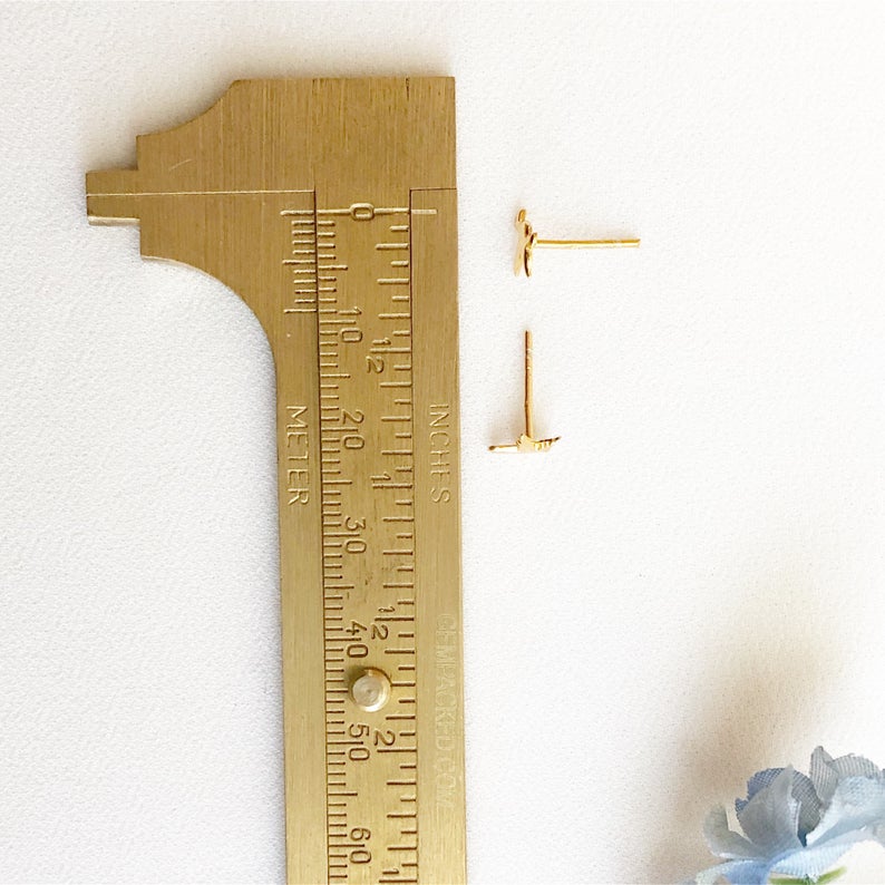 Tiny Bird Stud Earrings