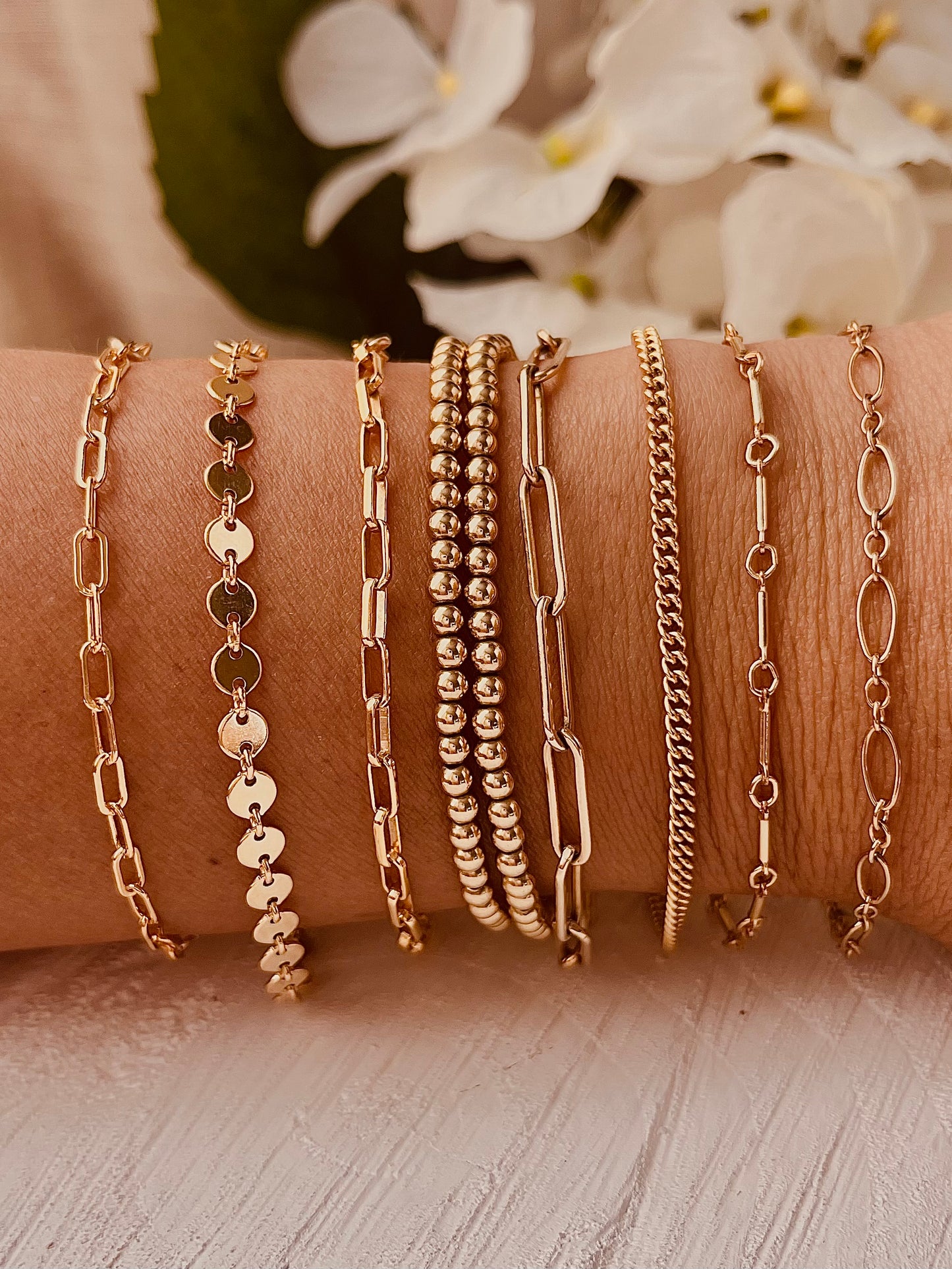 Minimalist Bracelet, Chain and Link Bracelet, 14K Gold Filled Bracelet, Stack Bracelet, Cuban Chain, Paperclip Chain, Gold Link bracelet, Coco Wagner Design, Gift For Her, Holiday Gift Ideas, Chain Bracelet, Link Bracelet, Stack bracelets, Gold filled bracelets, Gold Chain Bracelet, Chain and Link, Gold chain Bracelet, Minimalist, gifts, Birthday Gift, gift for her, Birthday present