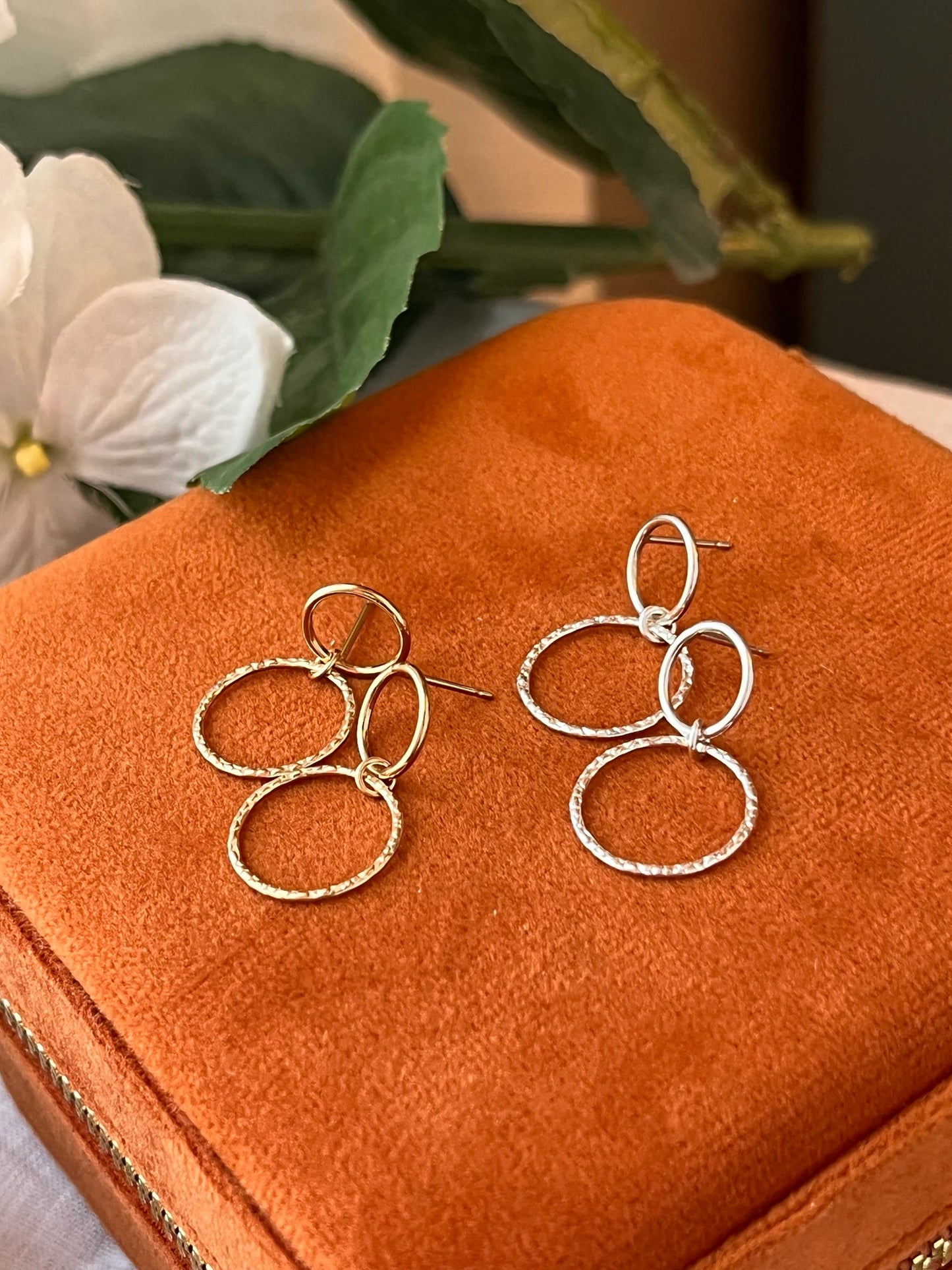 Double Circle Studs