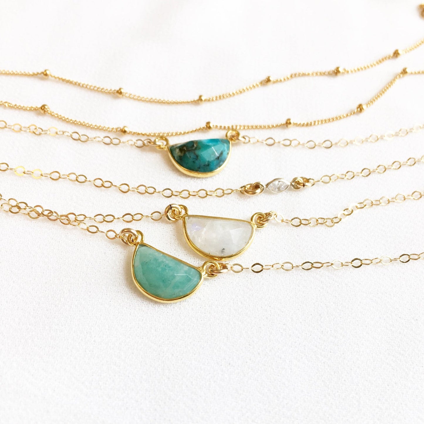 Moonstone Gemstone Choker, Layering Necklace, Gemstone Necklace, Turquoise Choker, Moonstone Choker, Turquoise Necklace, Gemstone Choker, Minimalist Moonstone Gemstone Choker, Gemstone Necklace, Turquoise Choker, Moonstone Choker, Turquoise Necklace, Gemstone Choker