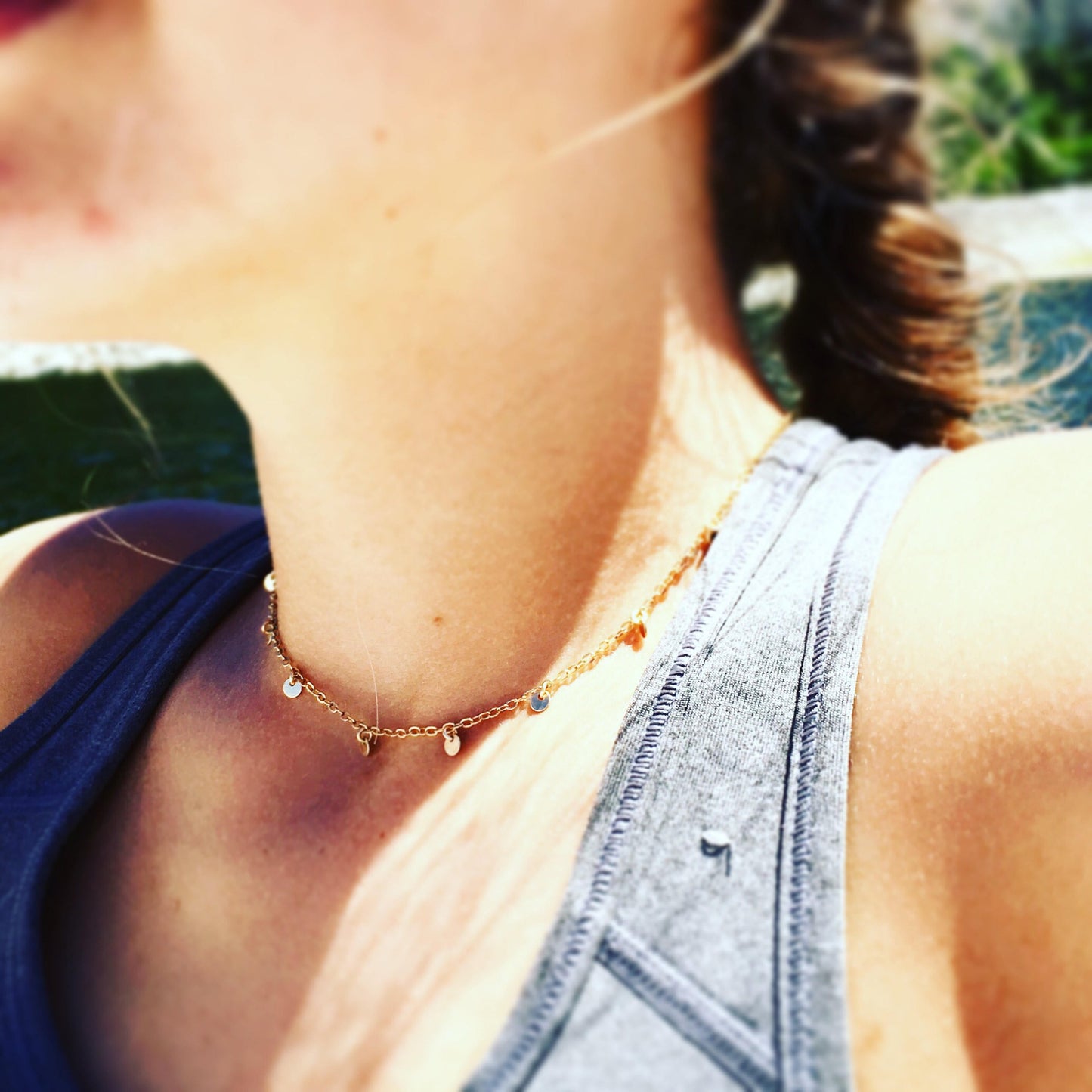 Mini Coin necklace, Mini Disc necklace, Custom Necklace, Initial Necklace, Hand stamp Necklace, Initial Disc necklace, Love disc necklace, Personalized Jewelry, Personalized Gifts, Office Outfit, Mothers Gift, Coco Wagner Design, Gift For Her, Birthday Gift, Christmas Gift Ideas, Everyday Jewelry, Simple and Dainty, Holiday gift guide, Birthday Gift, Graduation Gift, Mothers Gift, Anniversary Gift, Bridesmaid Gift, Teacher Gifts, Best Friends Jewelry, Friendship Jewelry, Wife Gift Ideas