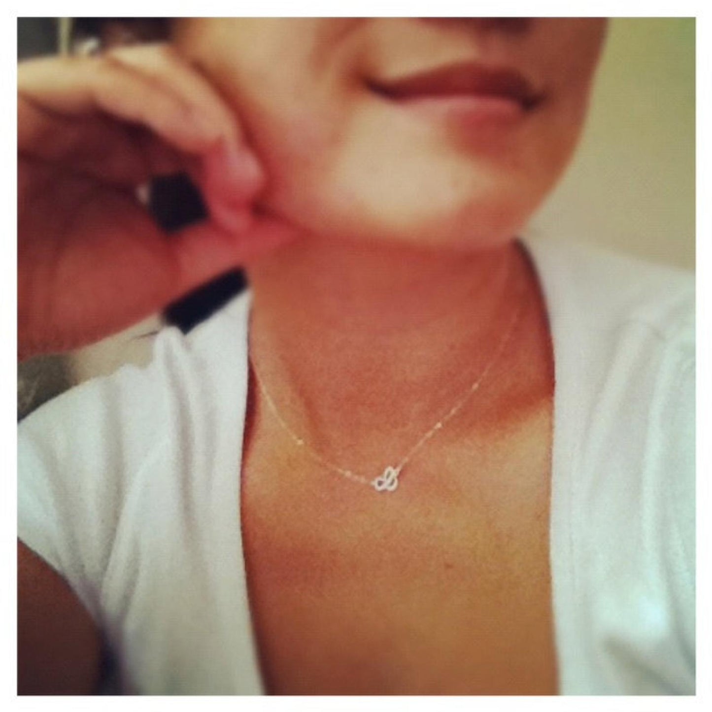 initial necklace