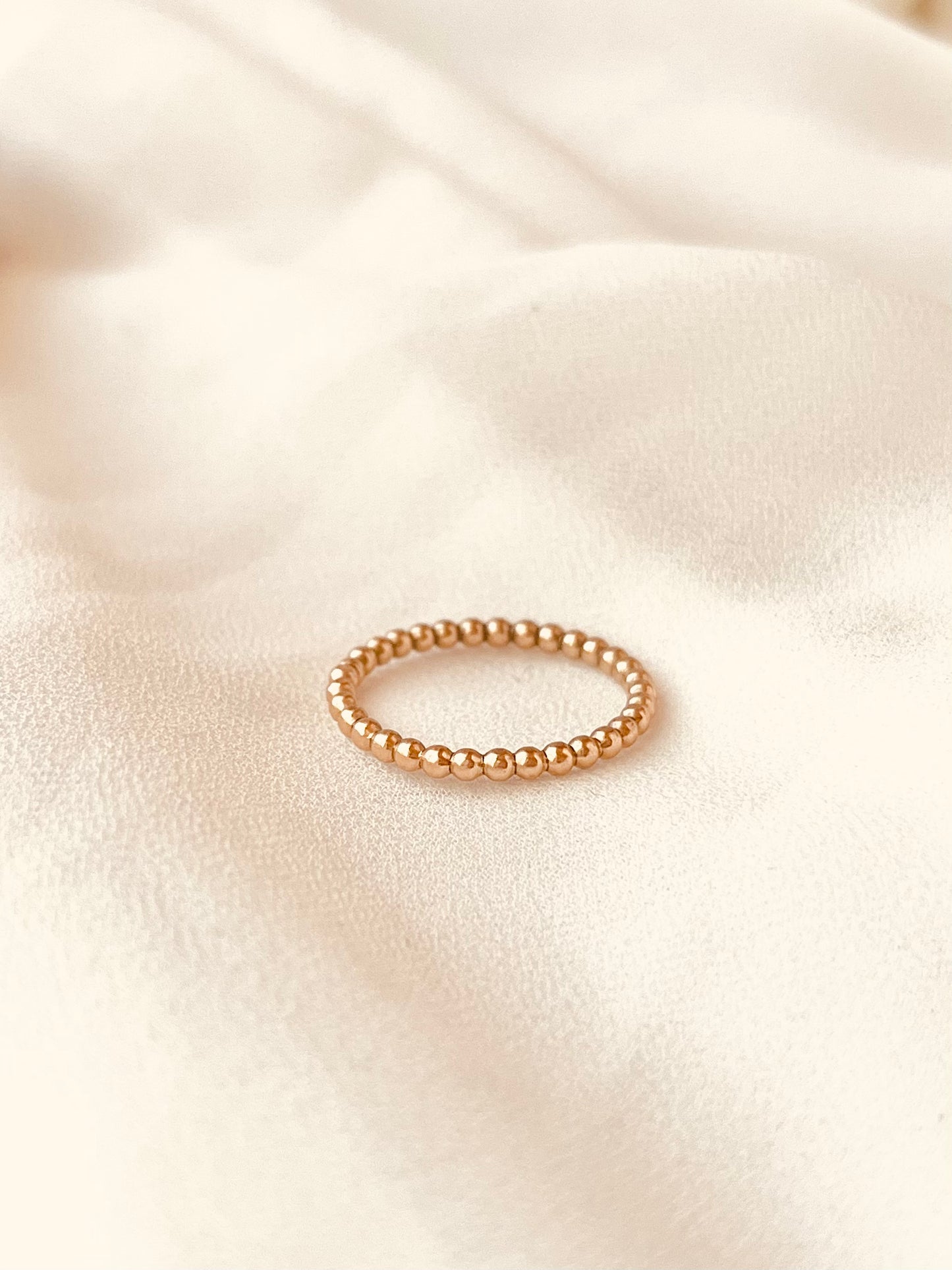 Beaded Ring, Stacking Rings, Stackable Rings, Dainty Rings, Delicate Rings, Simple Ring,