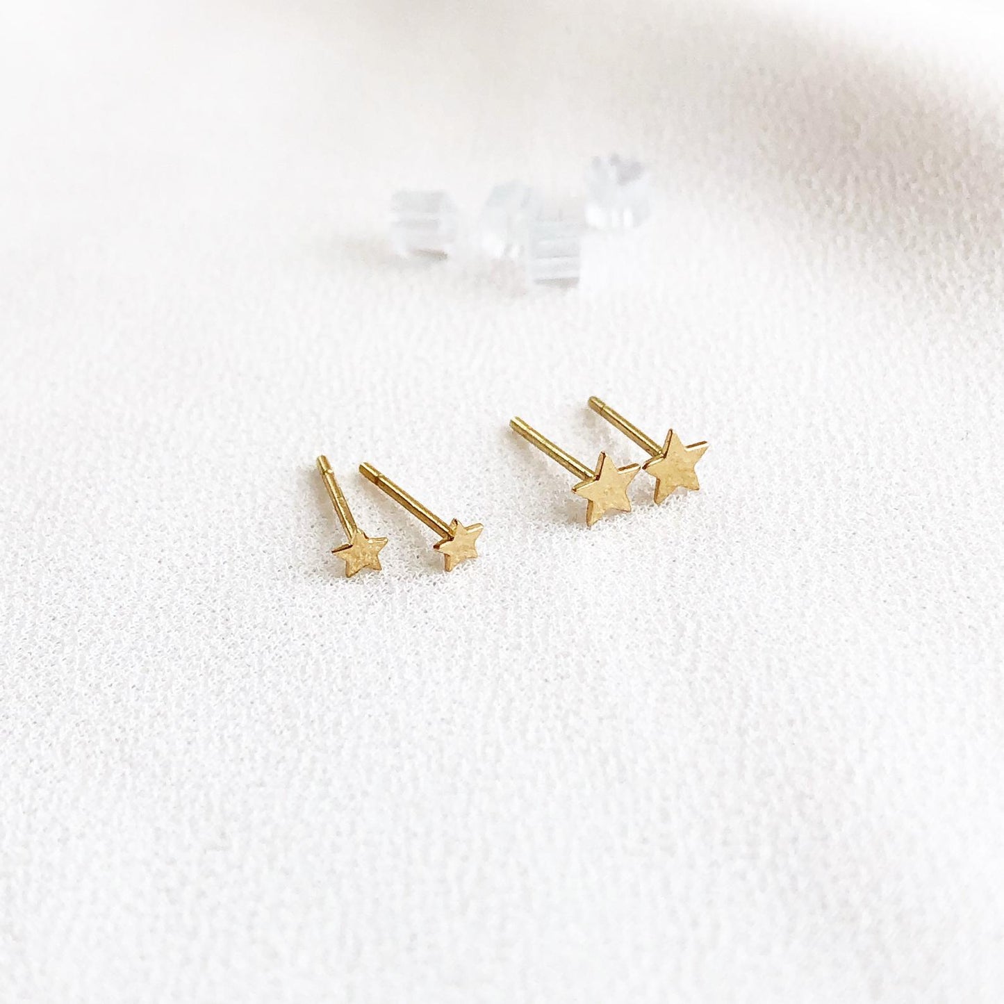 Tiny Star Stud Earrings - Single OR A Pair