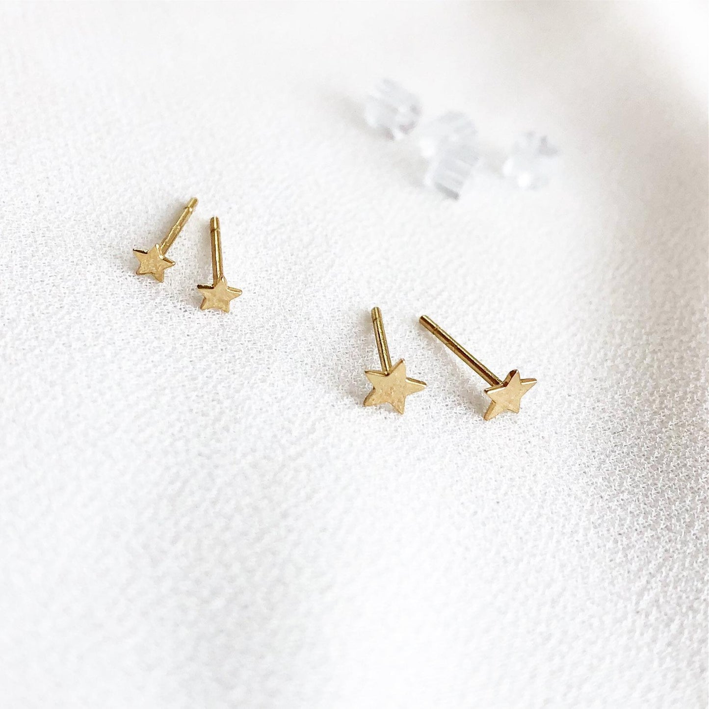 Tiny Star Stud Earrings - Single OR A Pair