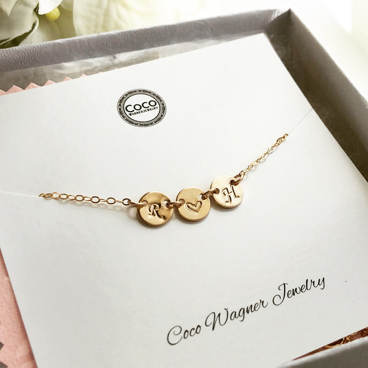 Initial Choker Necklace, Tiny Initial Necklace, Initial Necklace, Custom Initial Jewelry, Personalized Gift, Monogram and Name Jewelry, Delicate Jewelry, Mothers Gift, Coco Wagner Jewelry, Gift For Her, Gift Ideas, Birthday Gift, Mothers Gift, Christmas Gift Ideas, Mothers Day Gift Minimalist Jewelry, Everyday Jewelry, Simple and Dainty, Christmas Gifts, thanksgiving gifts, holidays gift