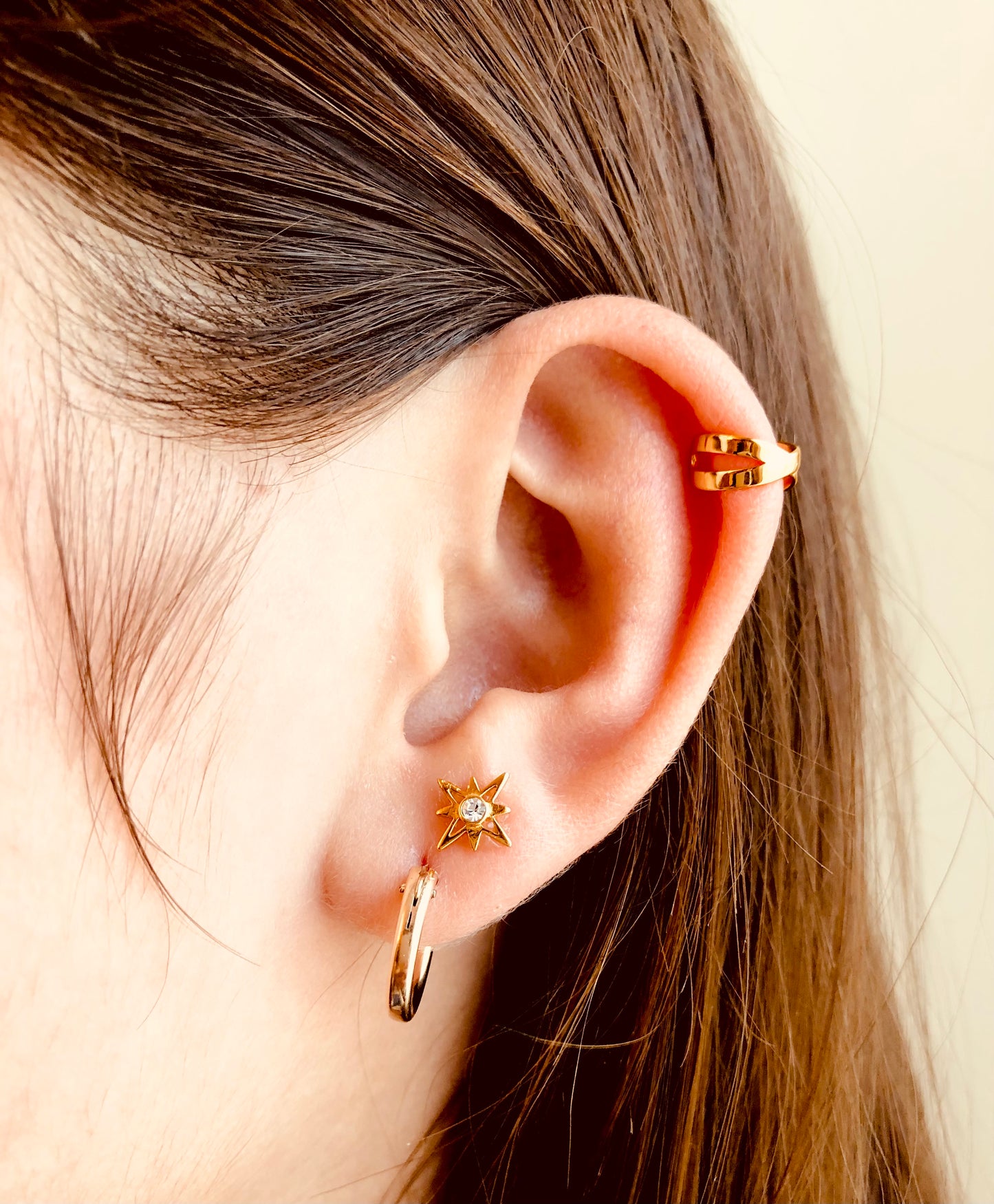 North Star Stud Earrings