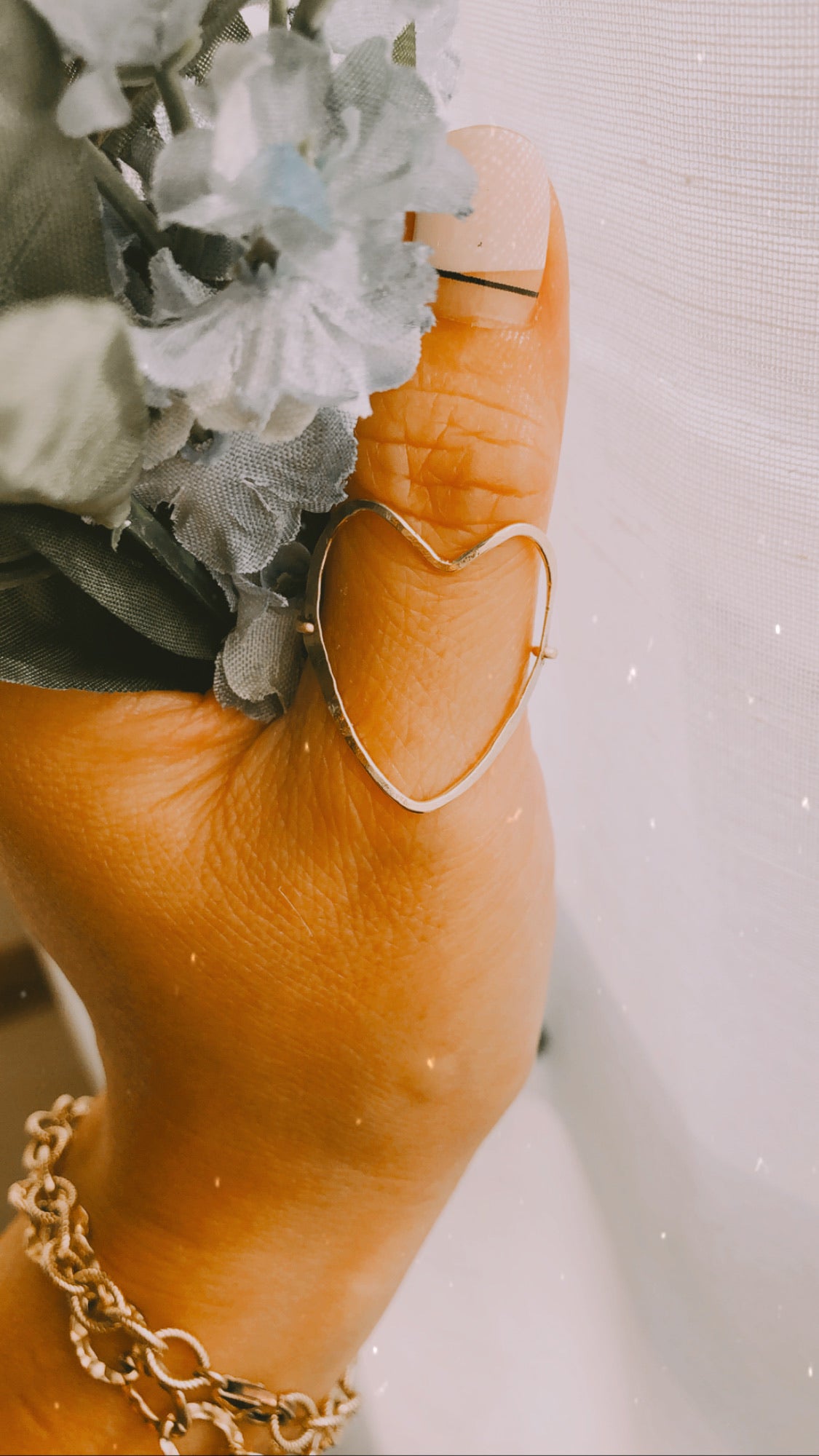 Organic Heart Ring