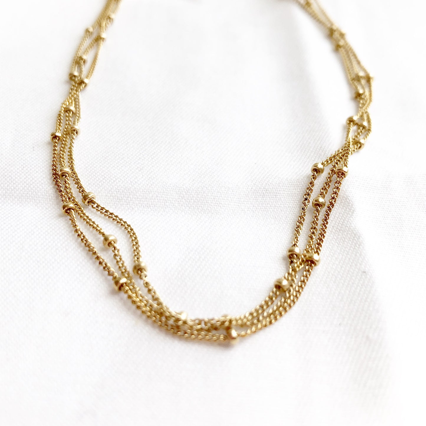 Layered Satellite Choker, Multi Strand Necklace, Double Layer Necklace, Double Chain Choker, Two-Strand Necklace, Double Strands Necklace, Mothers day Gift, Simple and Dainty Jewelry, Layered Satellite Necklace, Multi Strand Necklace, Double Layer Necklace, Double Chain Choker necklace Two-Strand Necklace, Double Strands Necklace, simple and dainty jewelry, Mothers Day Gift, Christmas present, thanksgiving gifts, birthday gift ideas, everyday jewelry, layers jewelry, holidays gift, gift ideas, gift for her