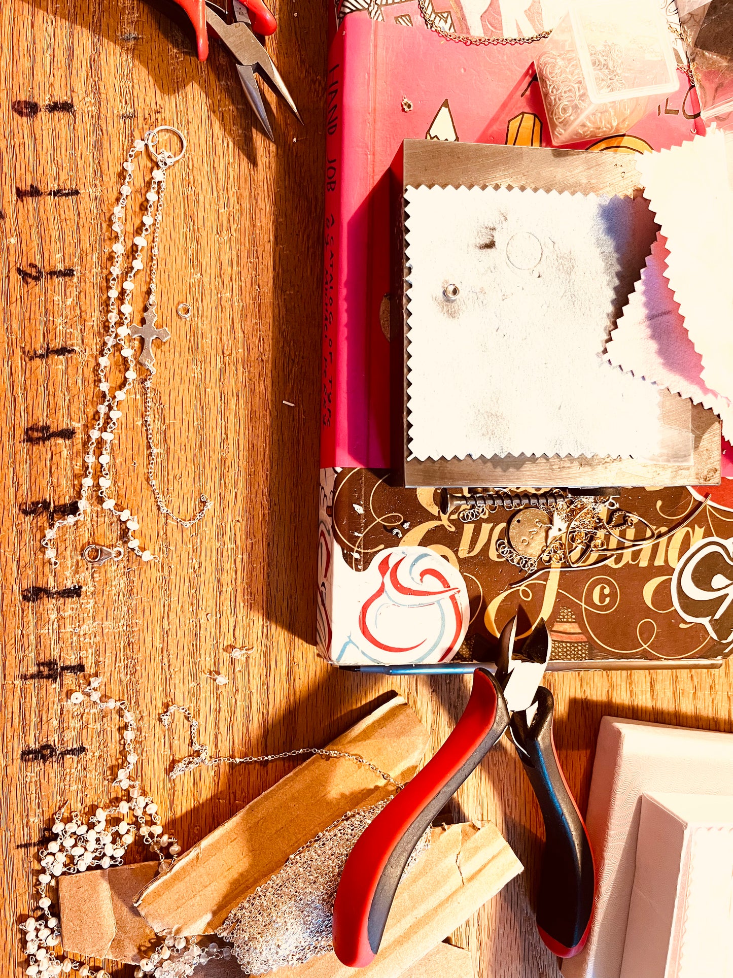 Cross Triple Layered Bracelet