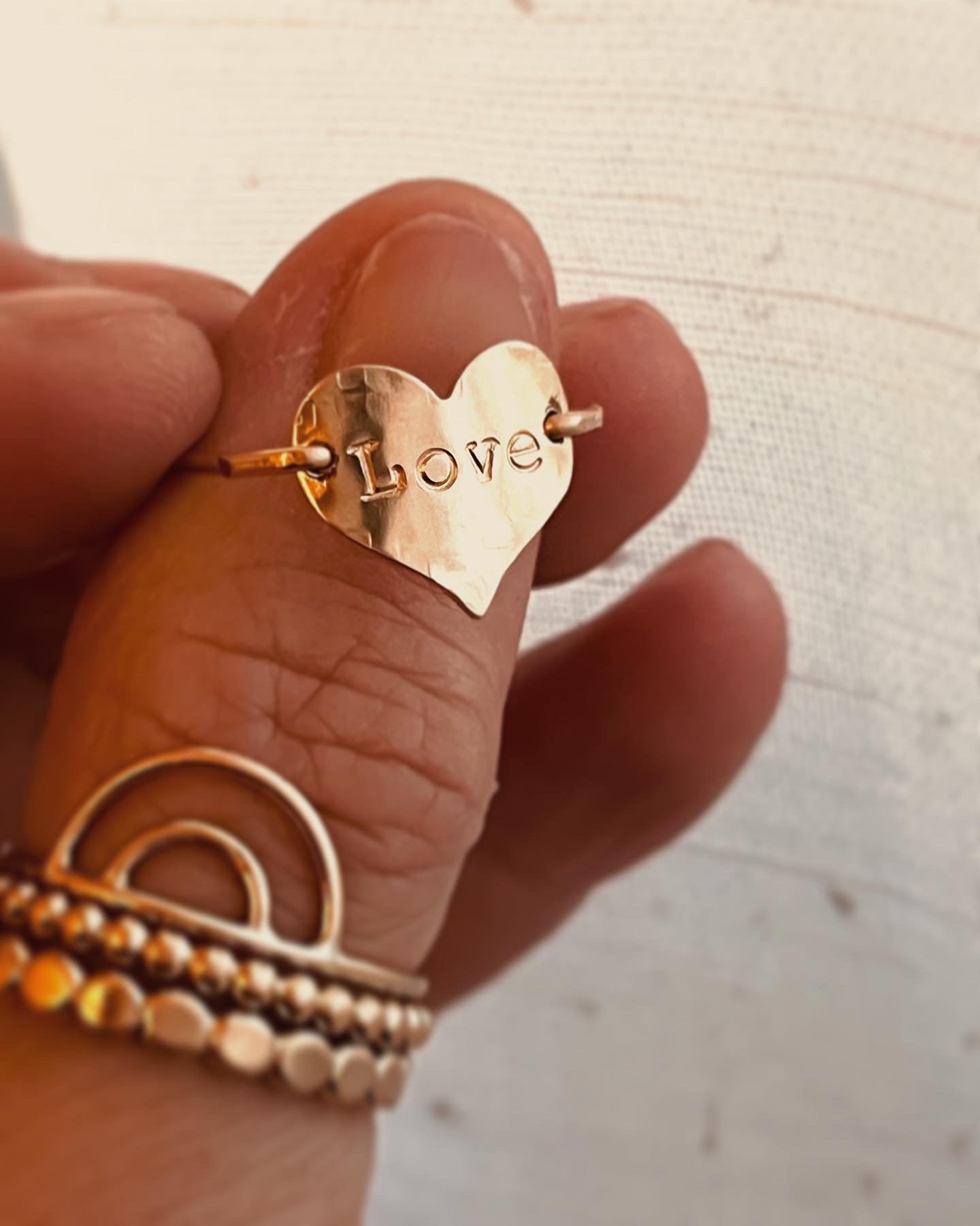 Heart Ring, personalized gift, tiny heart ring, dainty jewelry, handmade jewelry, minimalist jewelry, gift for her, Valentines gift, gift for girlfriend, love ring, 14k gold filled jewelry, holidays gift, personalised gifts