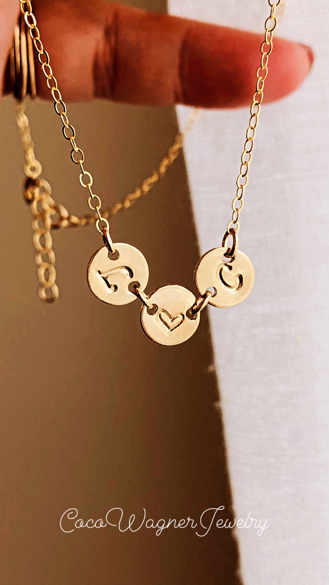 Initial Choker Necklace, Tiny Initial Necklace, Initial Necklace, Custom Initial Jewelry, Personalized Gift, Monogram and Name Jewelry, Delicate Jewelry, Mothers Gift, Coco Wagner Jewelry, Gift For Her, Gift Ideas, Birthday Gift, Mothers Gift, Christmas Gift Ideas, Mothers Day Gift Minimalist Jewelry, Everyday Jewelry, Simple and Dainty, 14k gold filled necklace, Christmas gift, thanksgiving gifts, holidays gifts