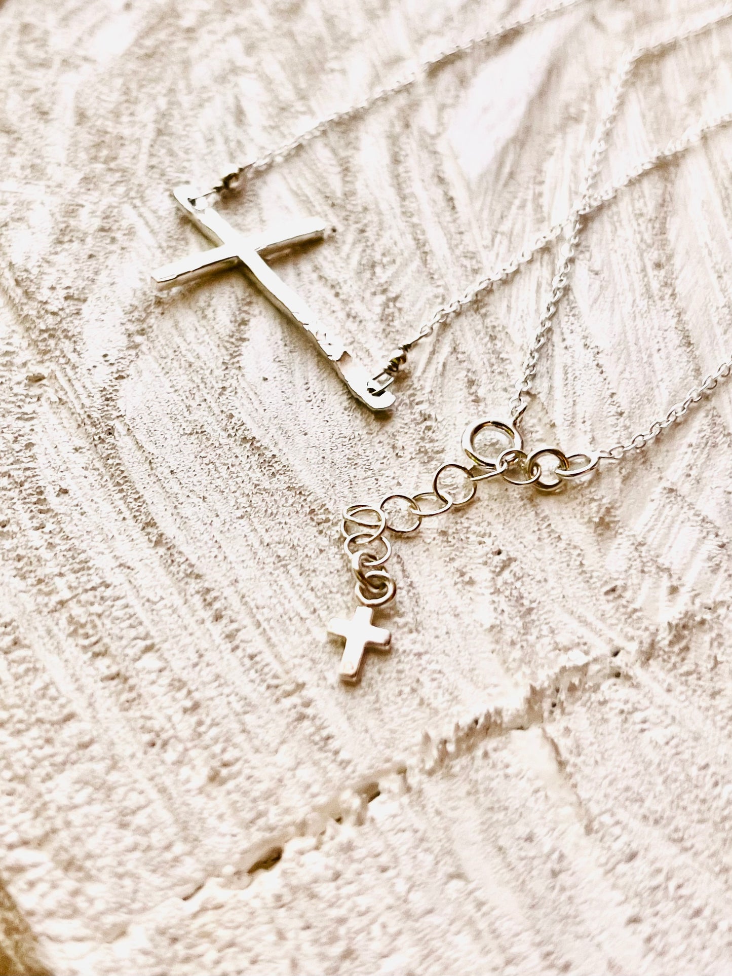 Sterling Silver Sideways Cross Necklace, cross necklace, cross jewelry, gift for Mother, gift for her, everyday jewelry, gift ideas, holiday gift, birthday gifts, valentines gift