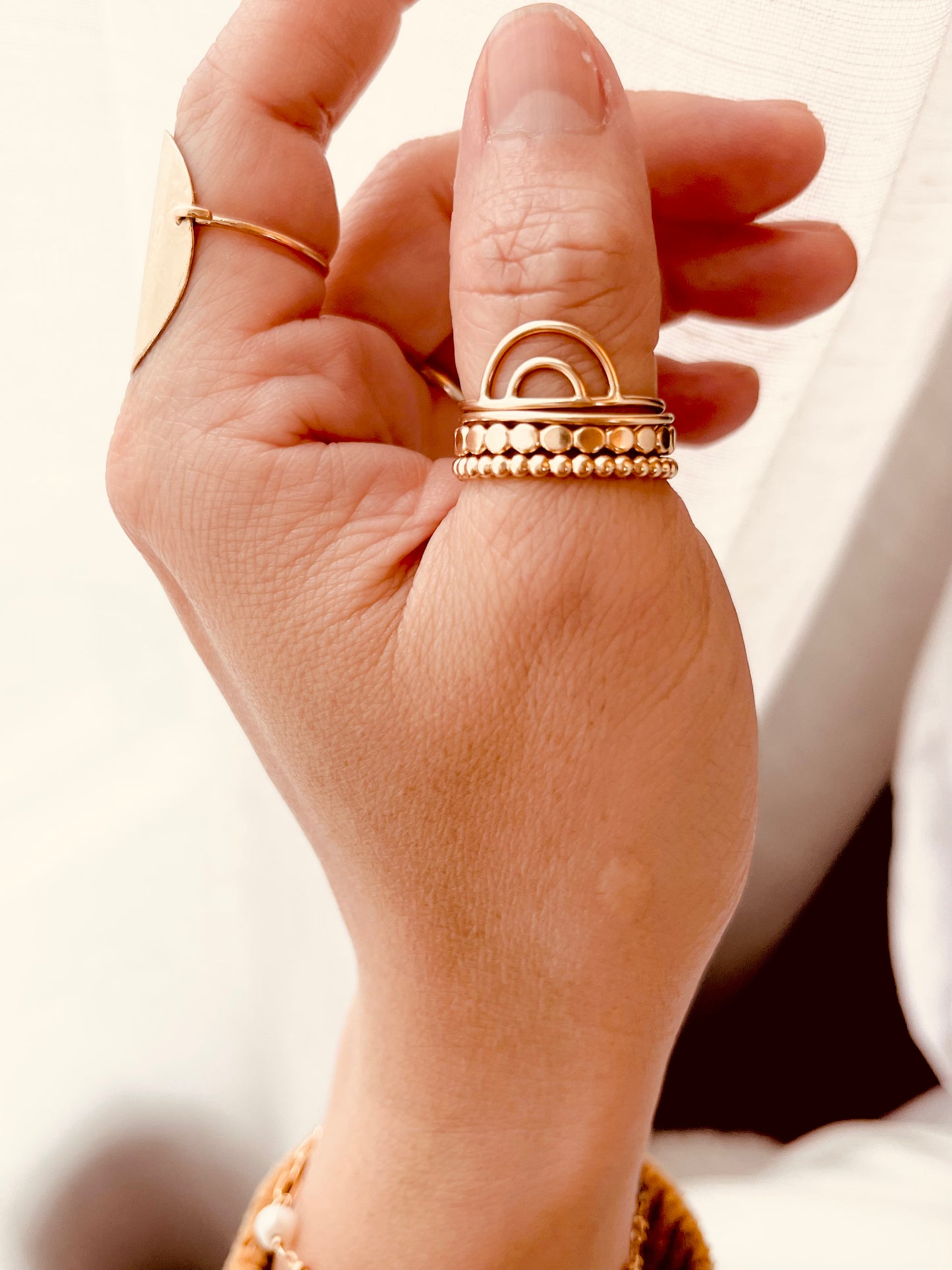 Rainbow Ring, Custom ring, Simple Ring, Ring, Midi Rings, Bands Statement Rings, stacking, Stackable Rings, Statement Rings, Simple and Dainty